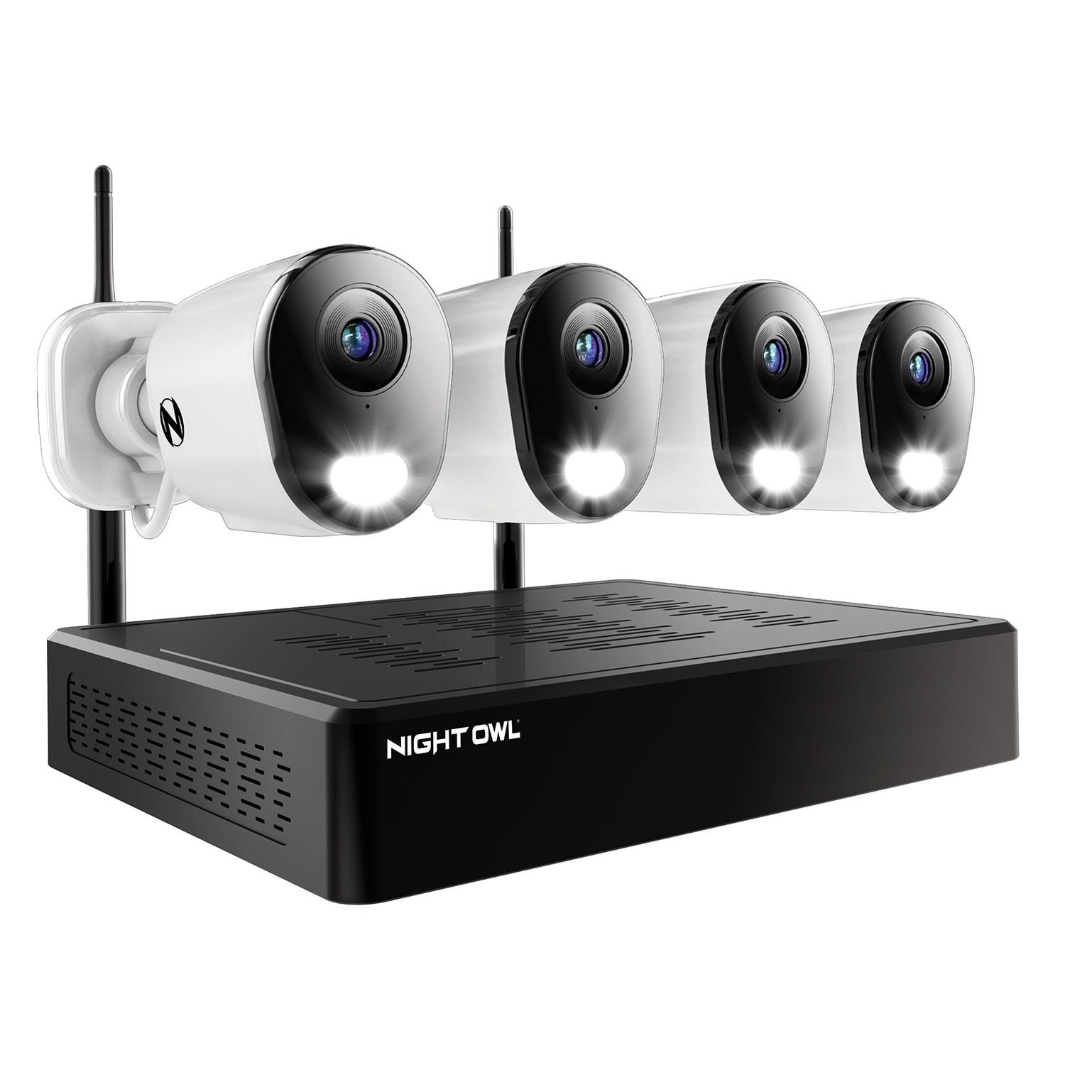 Night Owl FTD4 Indoor/Outdoor 8-Camera Hardwired Spotlight 2Tb Hard Drive Security Camera System FTD4-82-8LDM Sansujyuku sansujyuku.com