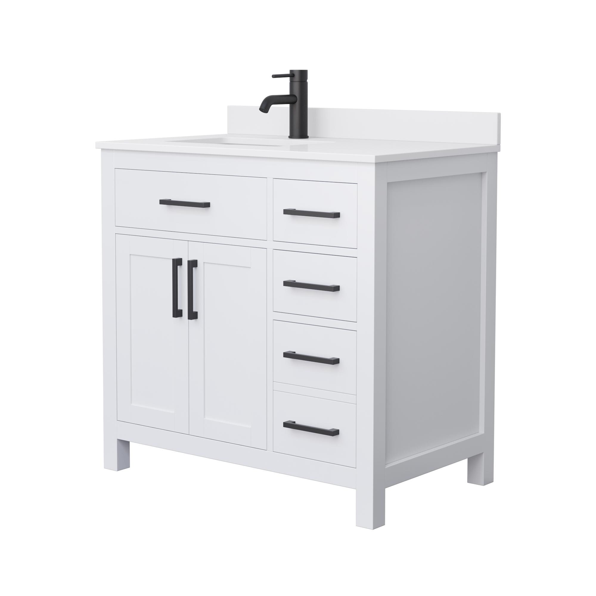 Wyndham Collection WCG242436SWBWCUNSMXX Bath-Vanity-Combo - View #2