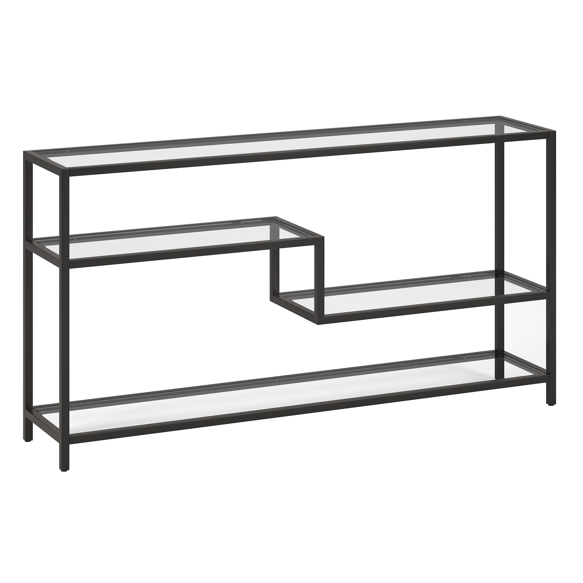 Hailey Home AT1863 Mathis Modern Blackened Bronze Console table