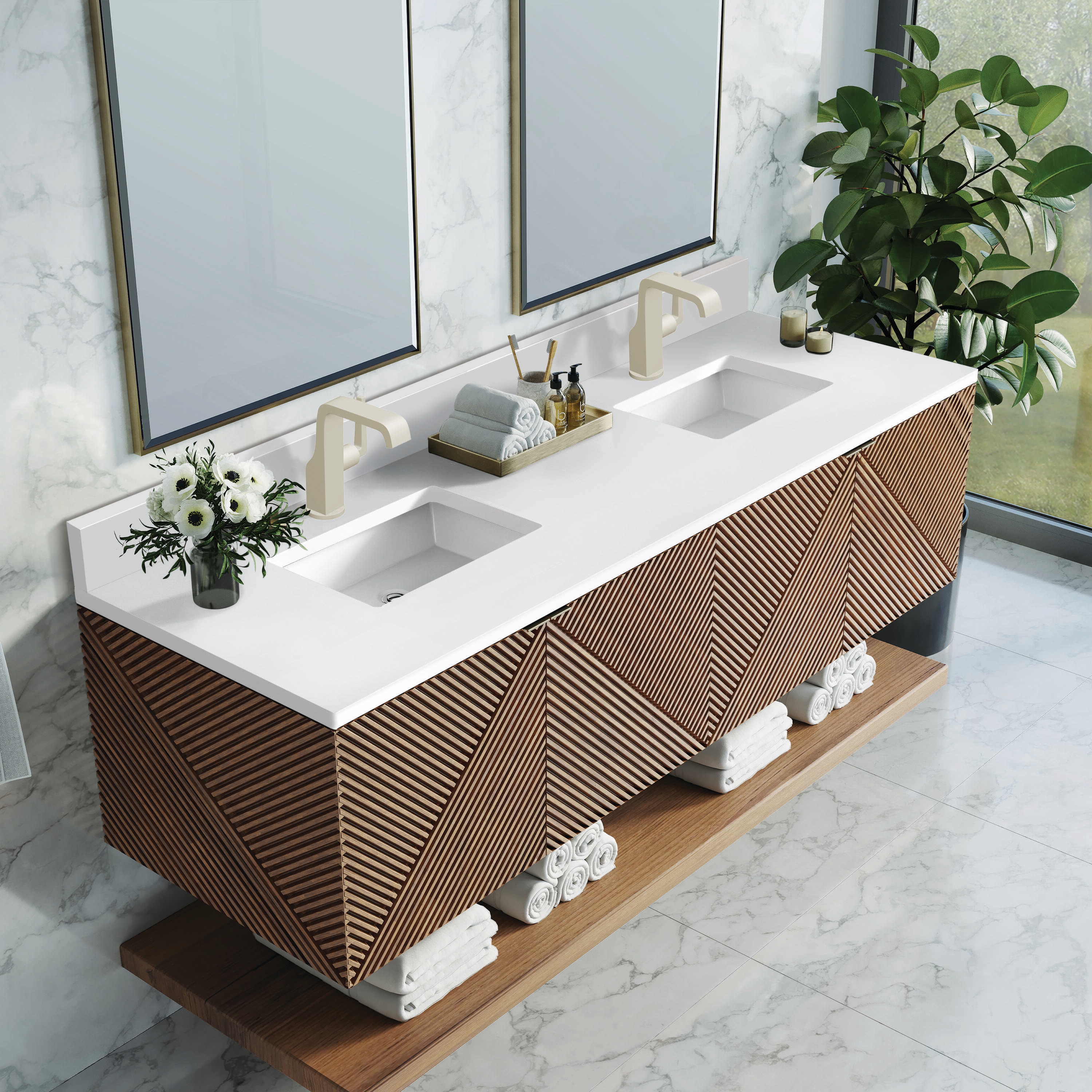 James Martin Vanities D200-V72-CSN-1WZ Bath-Vanity-Combo - View #4