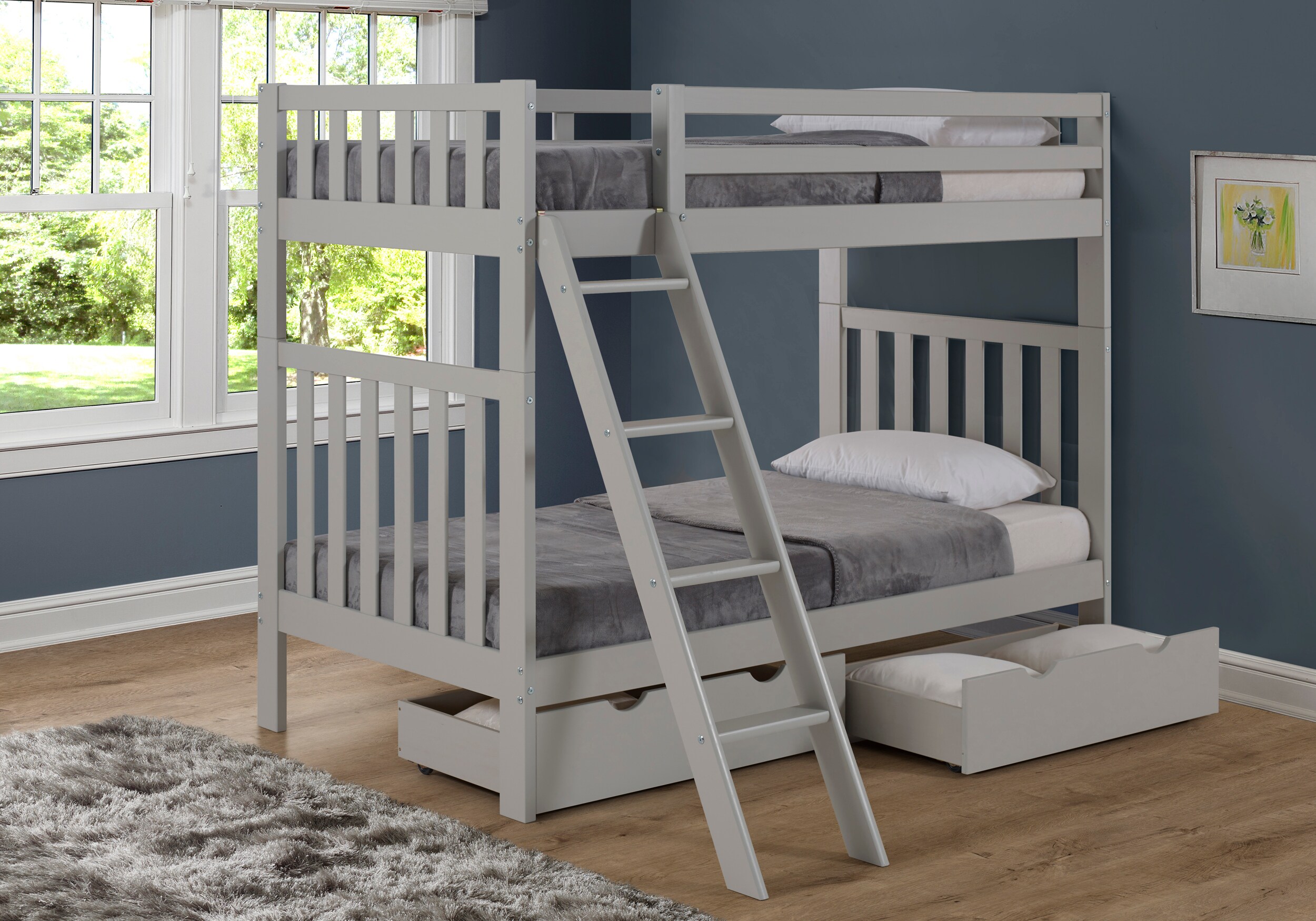 Alaterre Furniture AJAU0080S Bunk-Beds - View #2