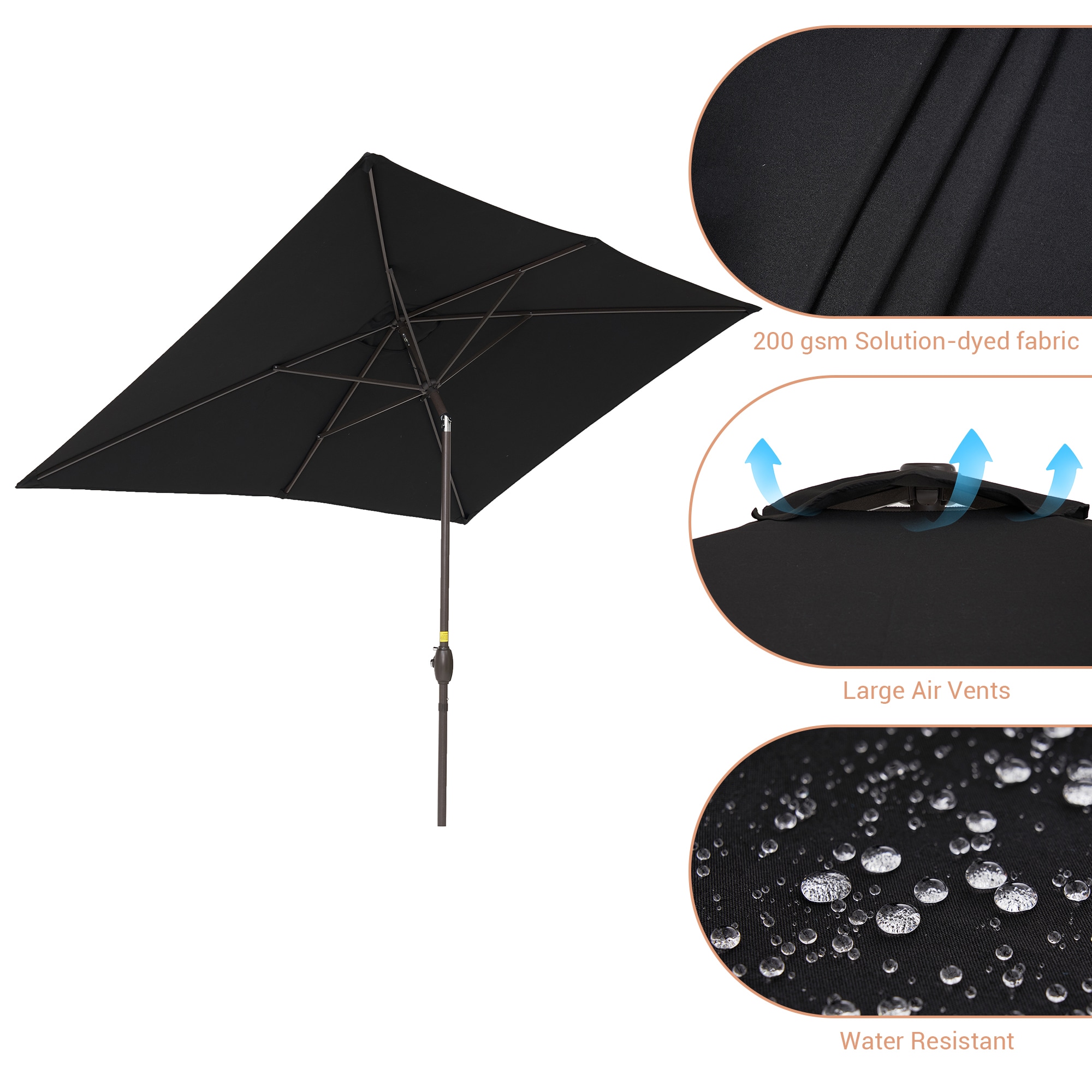 ACEGOSES LW-R16BK Umbrellas-2 - View #2