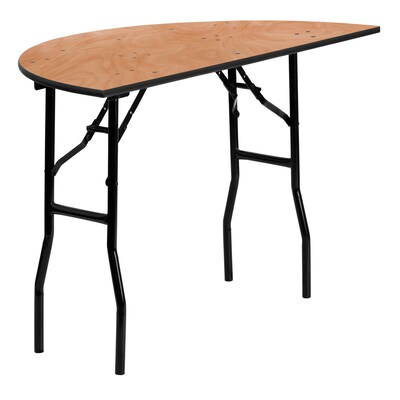Folding Tables Department At, Half Round Folding Table Dimensions