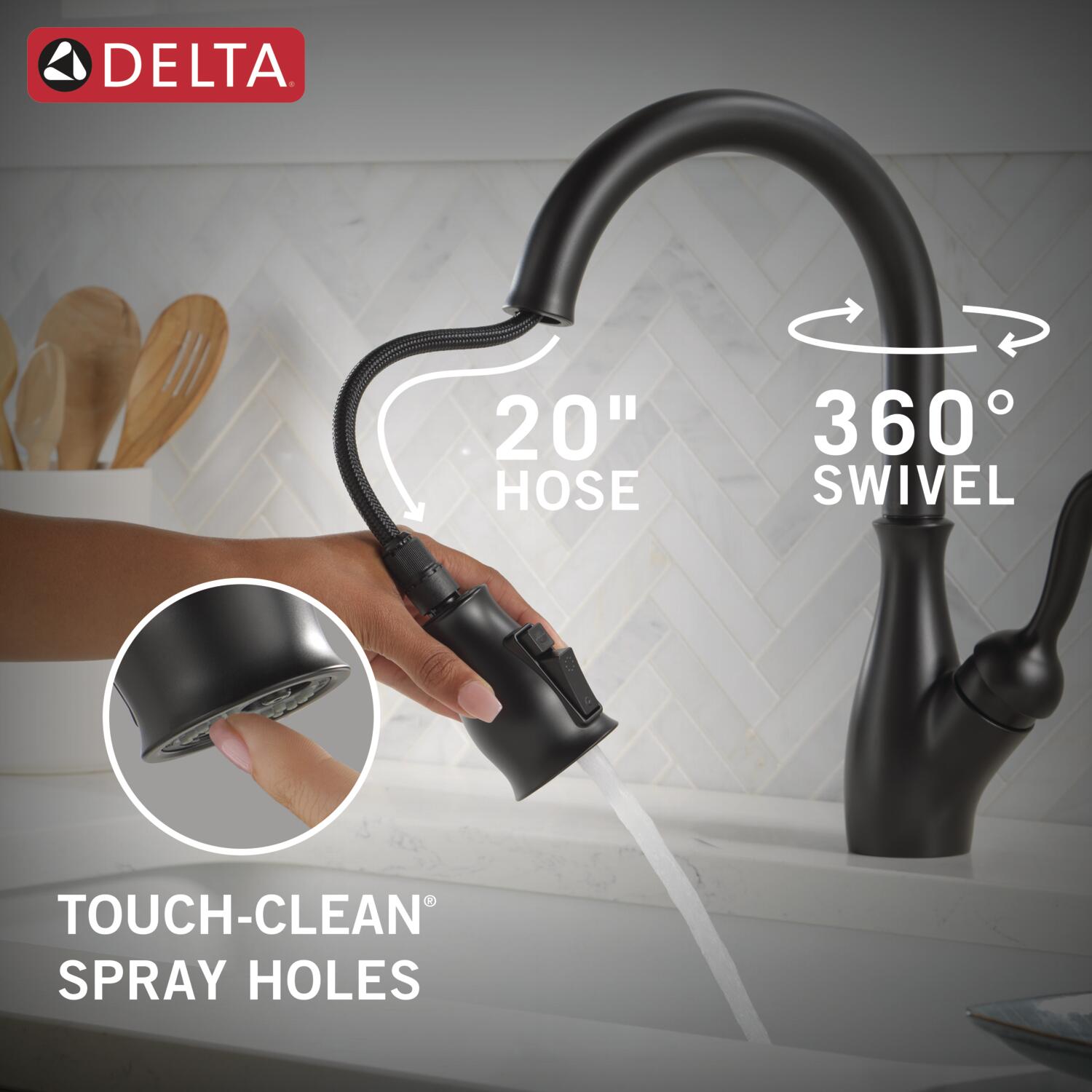 Delta 9178-BL-DST Kitchen-Faucets - View #6