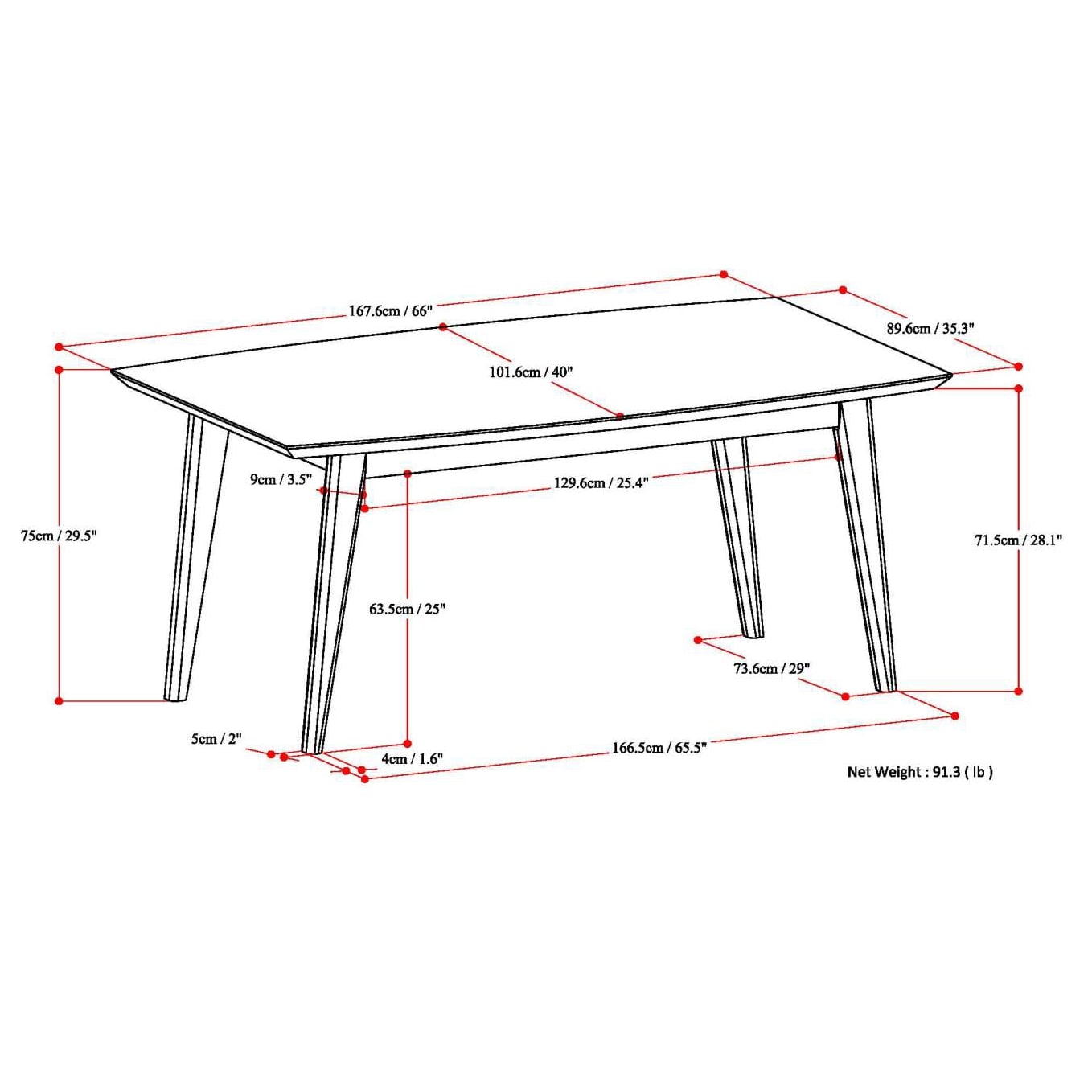 Simpli Home AXCDRPDT Dining-Tables - View #7