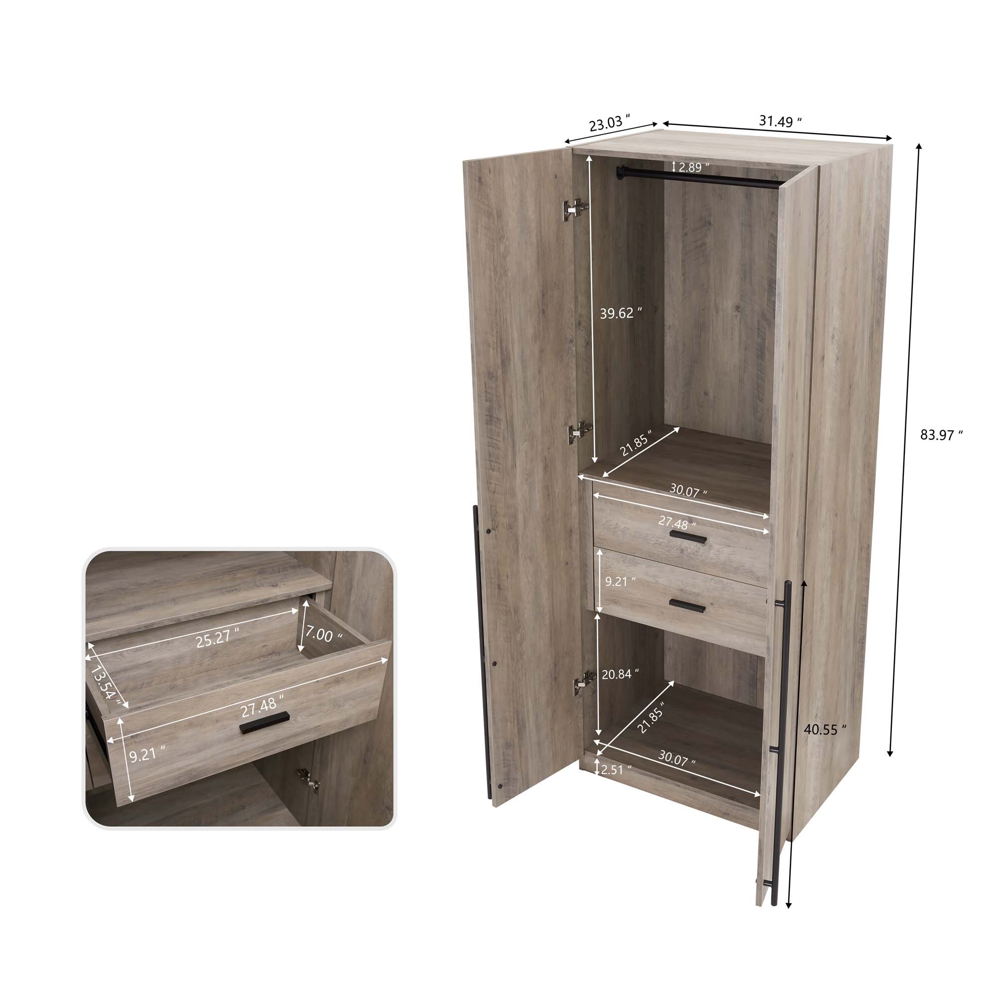 Manhattan Comfort 2-WC002-GY Bedroom-Sets - View #3