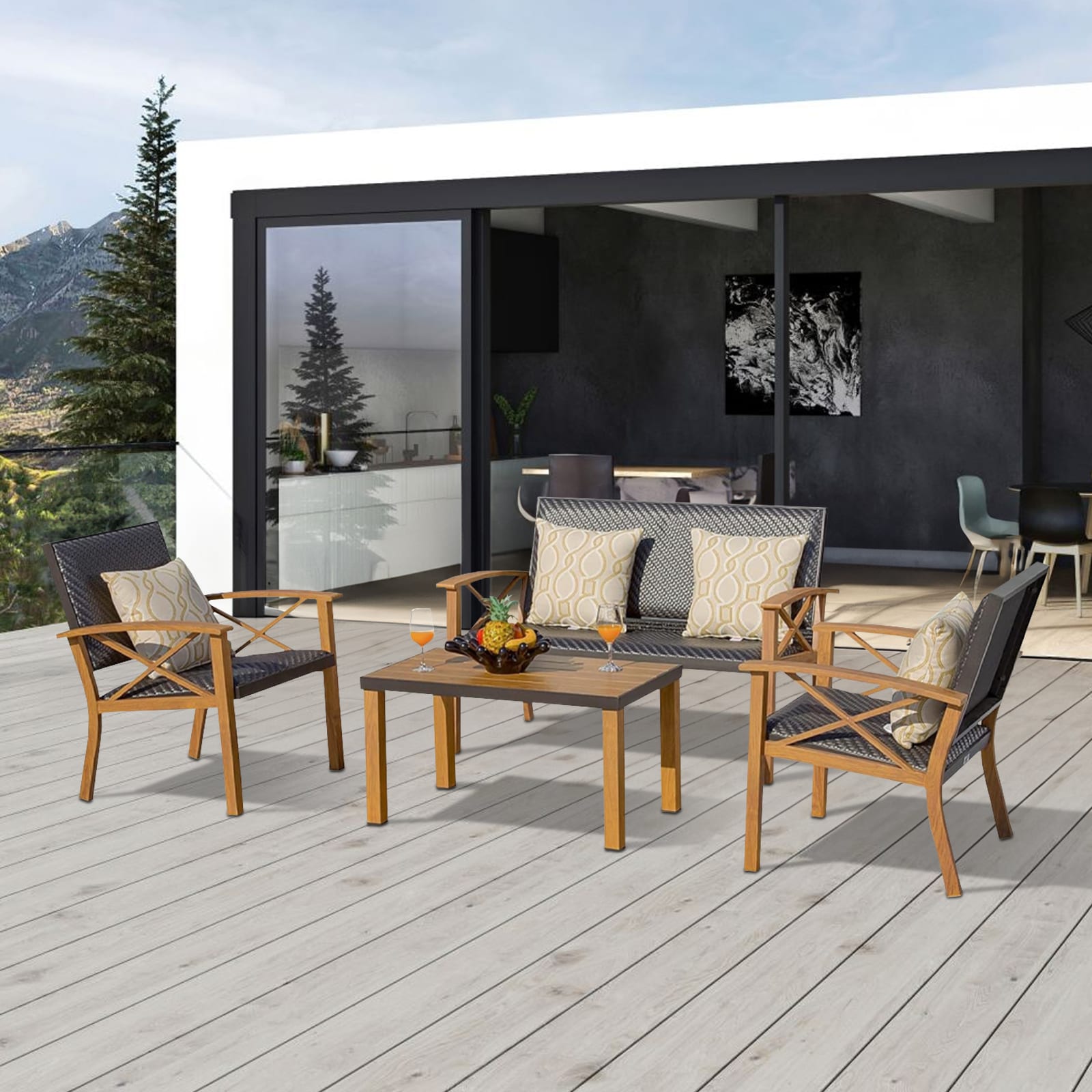 Maocao Hoom JL9S00044 Patio-Conversation-Sets - View #2