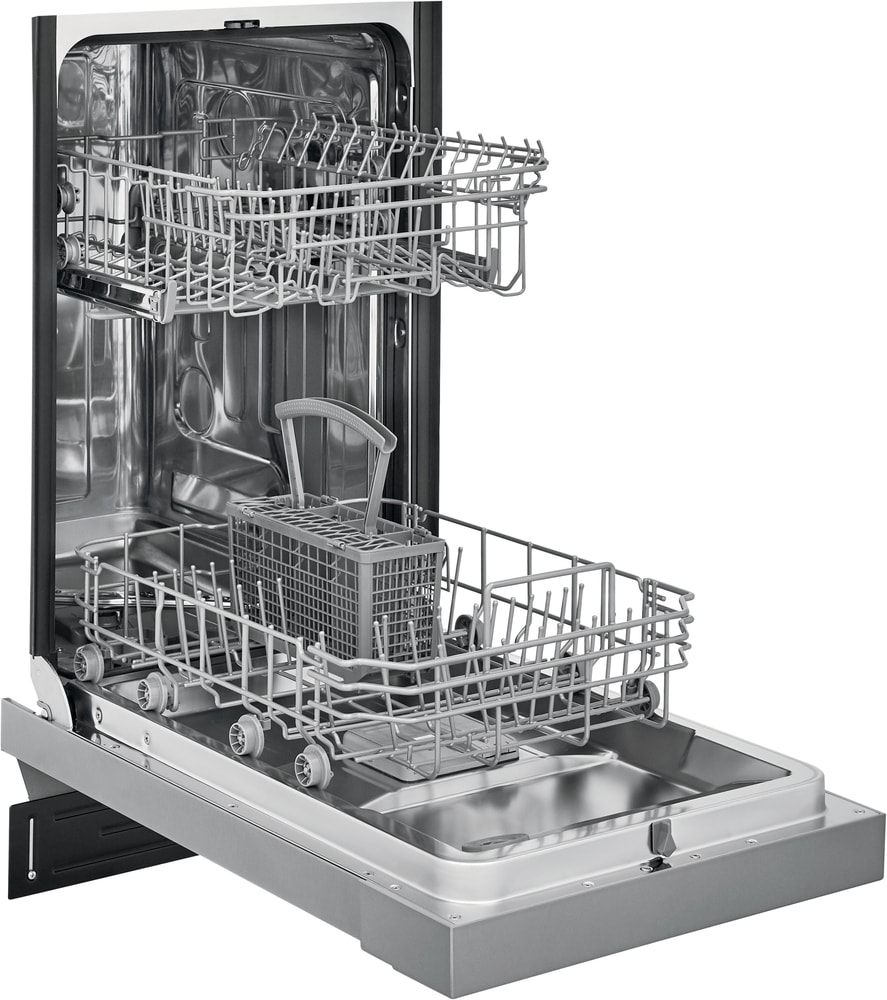 Frigidaire Stainless Steel Tub Front Control 18-in Built-In Dishwasher  (Stainless Steel) ENERGY STAR, 52-dBA