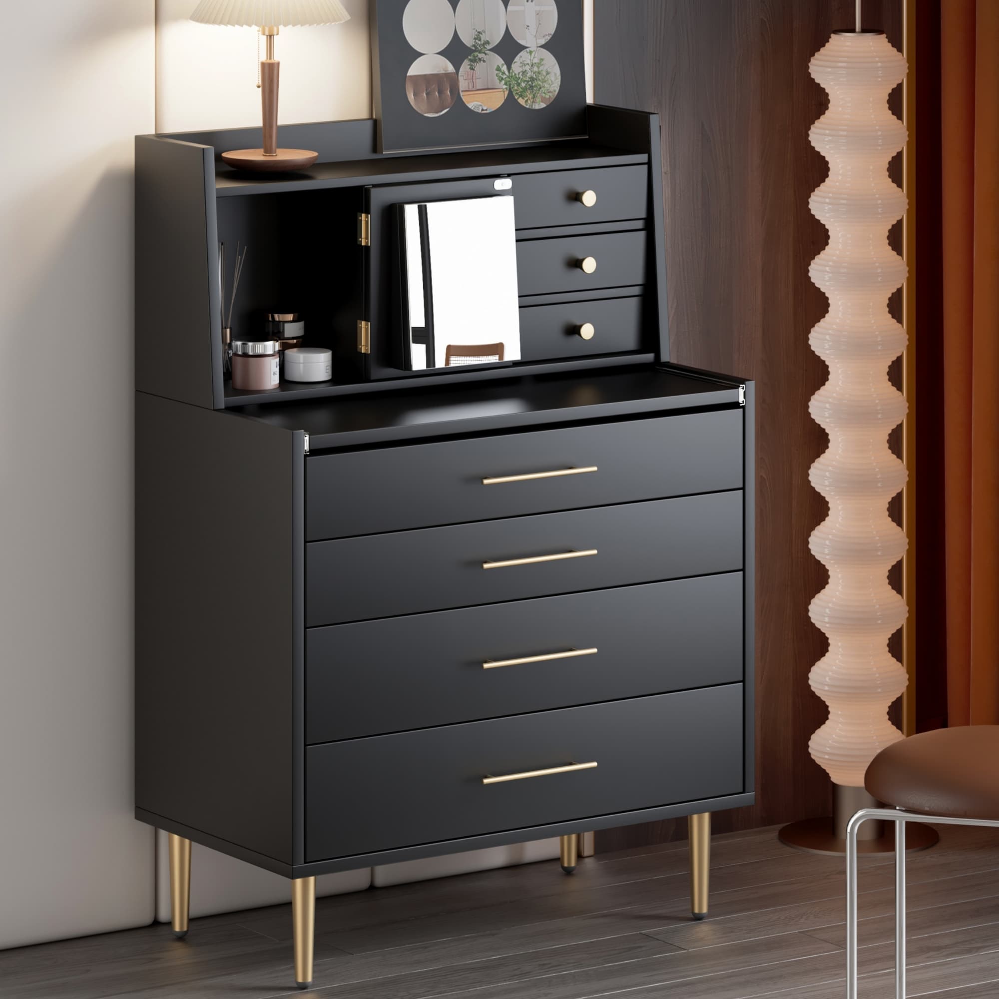 ModernLuxe L-WF299744AAB nightstands - View #14