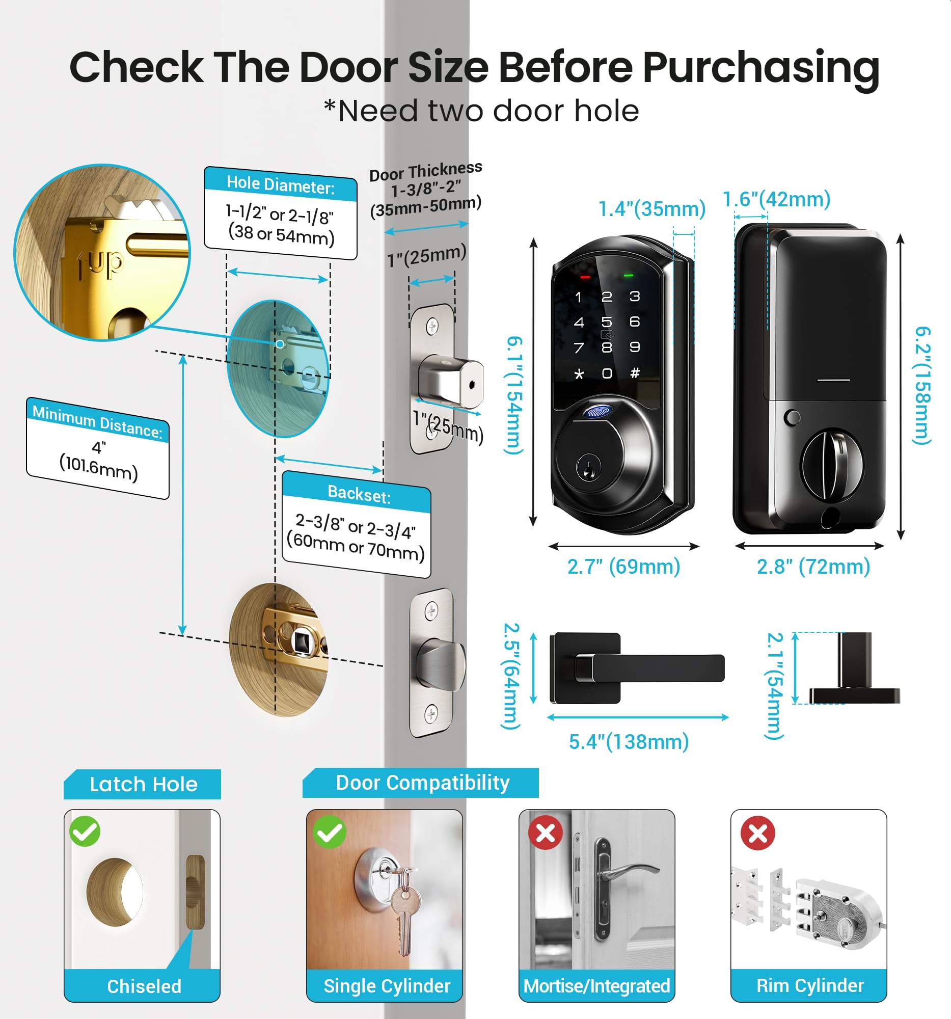 Oyezvary LOZ0805O312 Electronic-Door-Locks - View #9