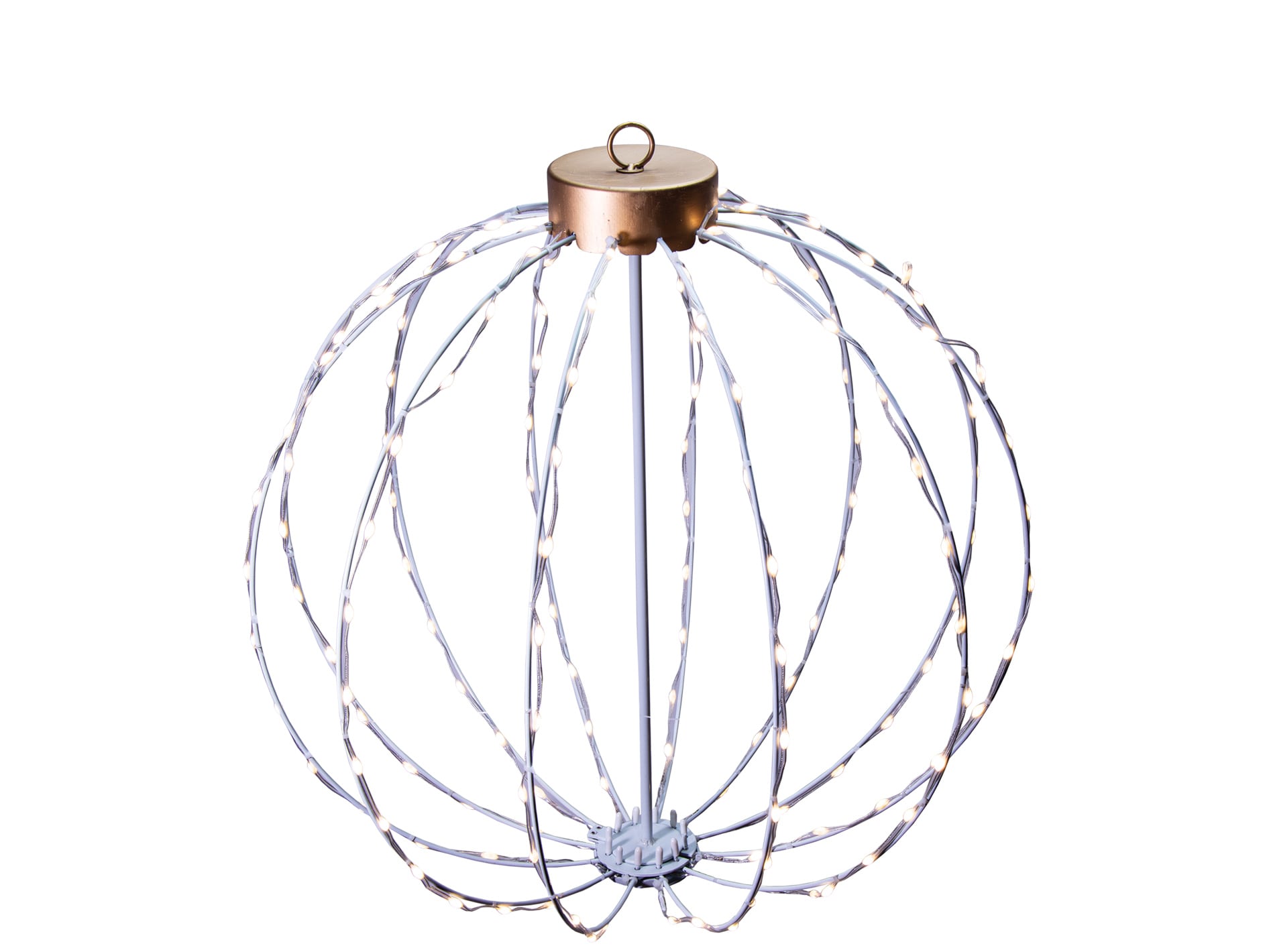 GE 18-Inches Freestanding Ornament Free standing decoration with White LED Lights #81901LO