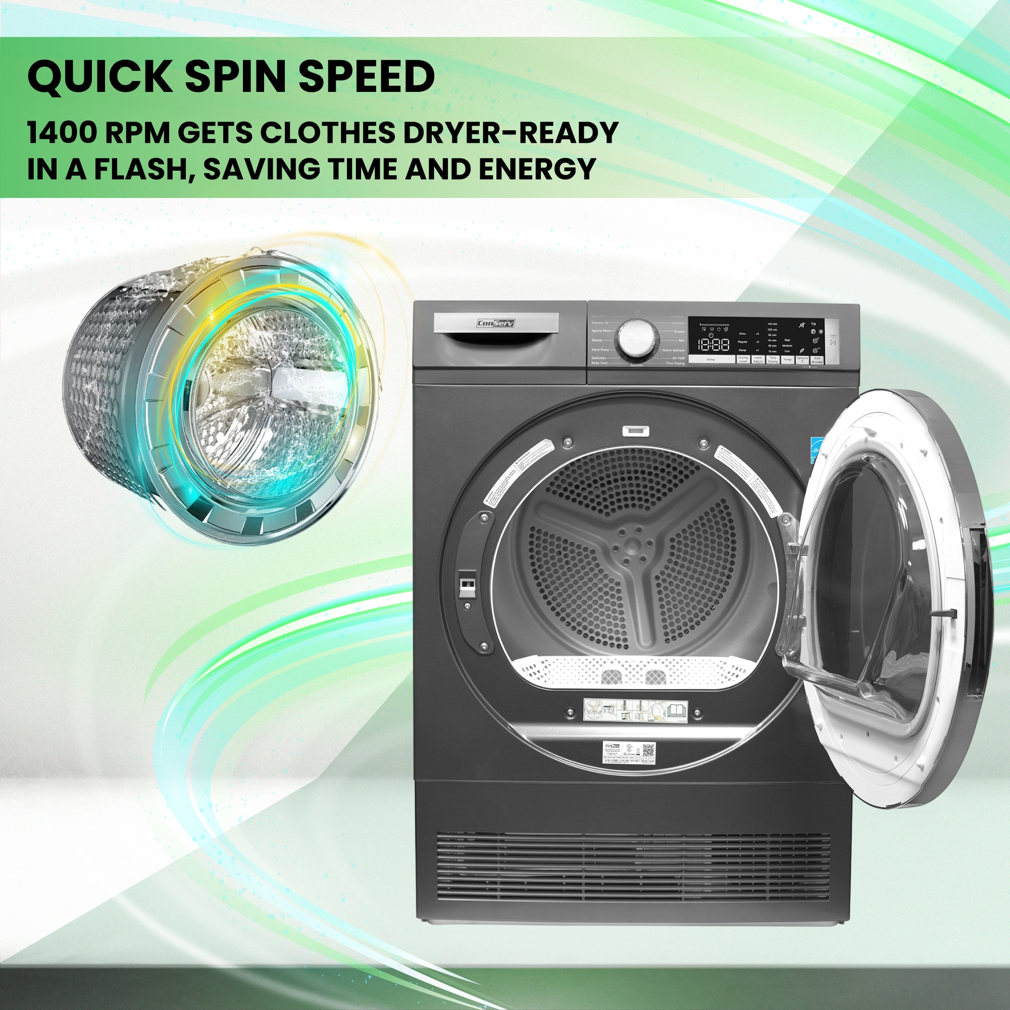 ConServ CW 2240 + CD 4040 T Combo-Washer-And-Dryer - View #12