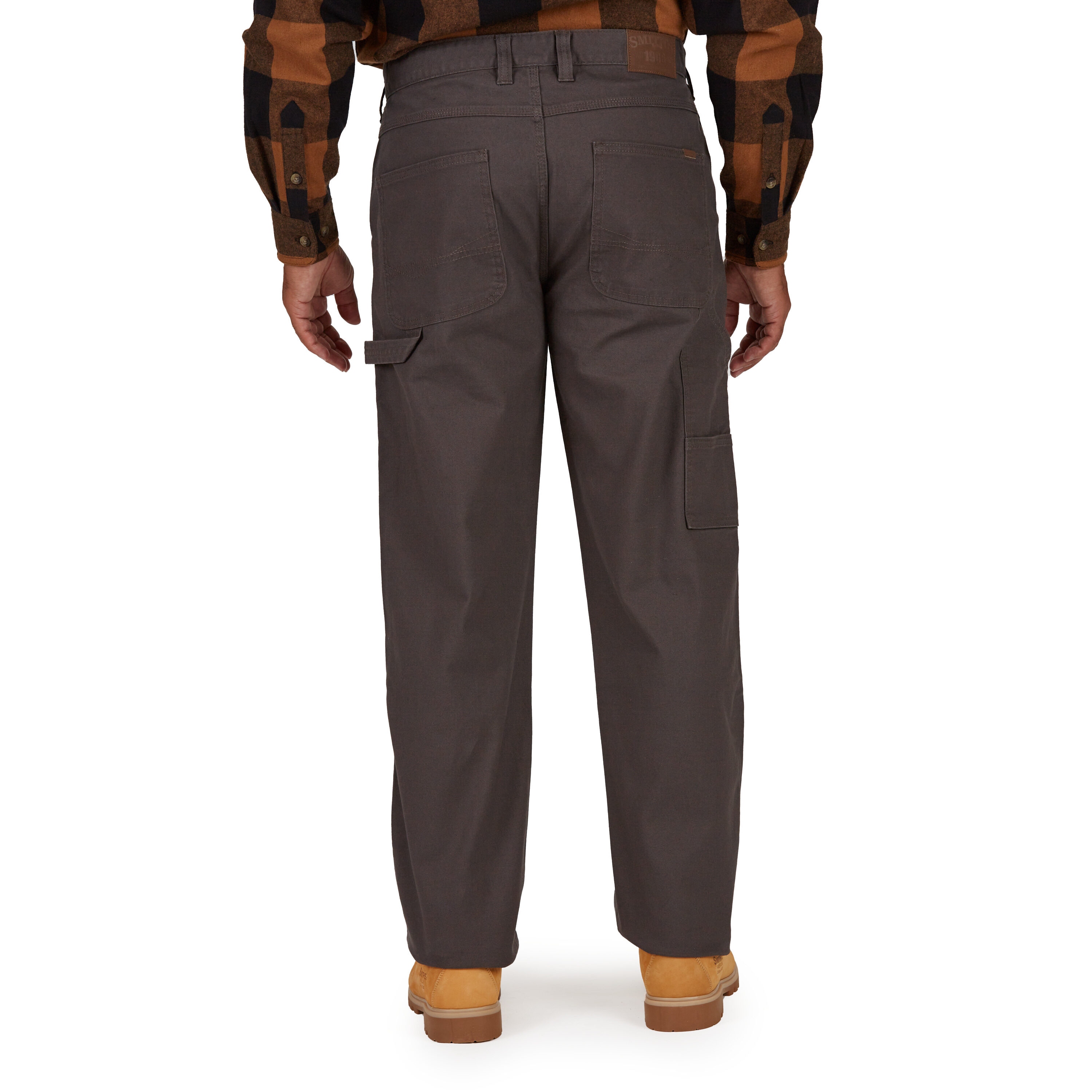Men's Smith's Workwear Stretch Fleece-Lined Canvas Cargo Pant