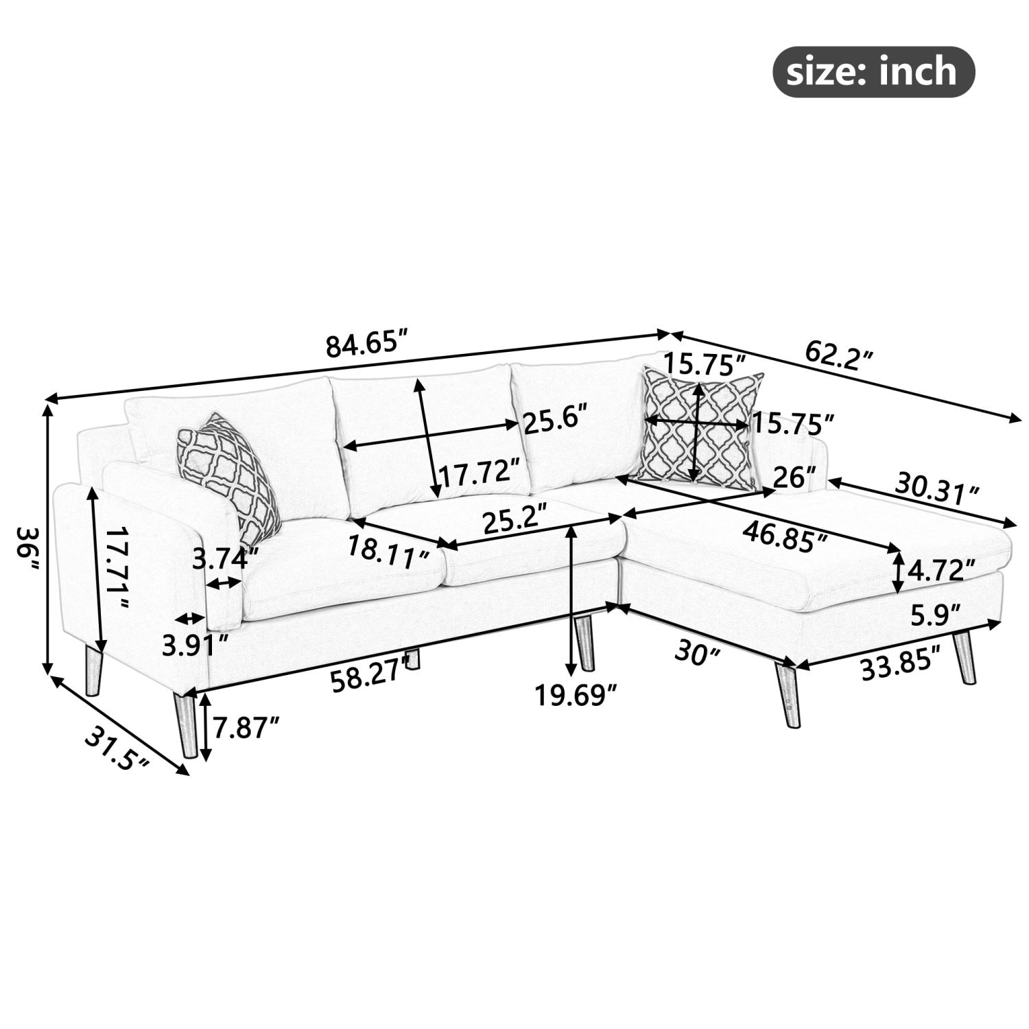 JASMODER SG000680AAC Sofas-Loveseats - View #2