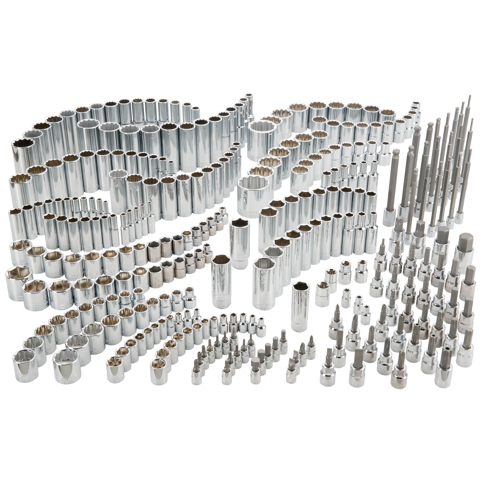CRAFTSMAN 299 -Piece Standard (SAE) and Metric Mechanics Tool Set (no case) #CMMT45310