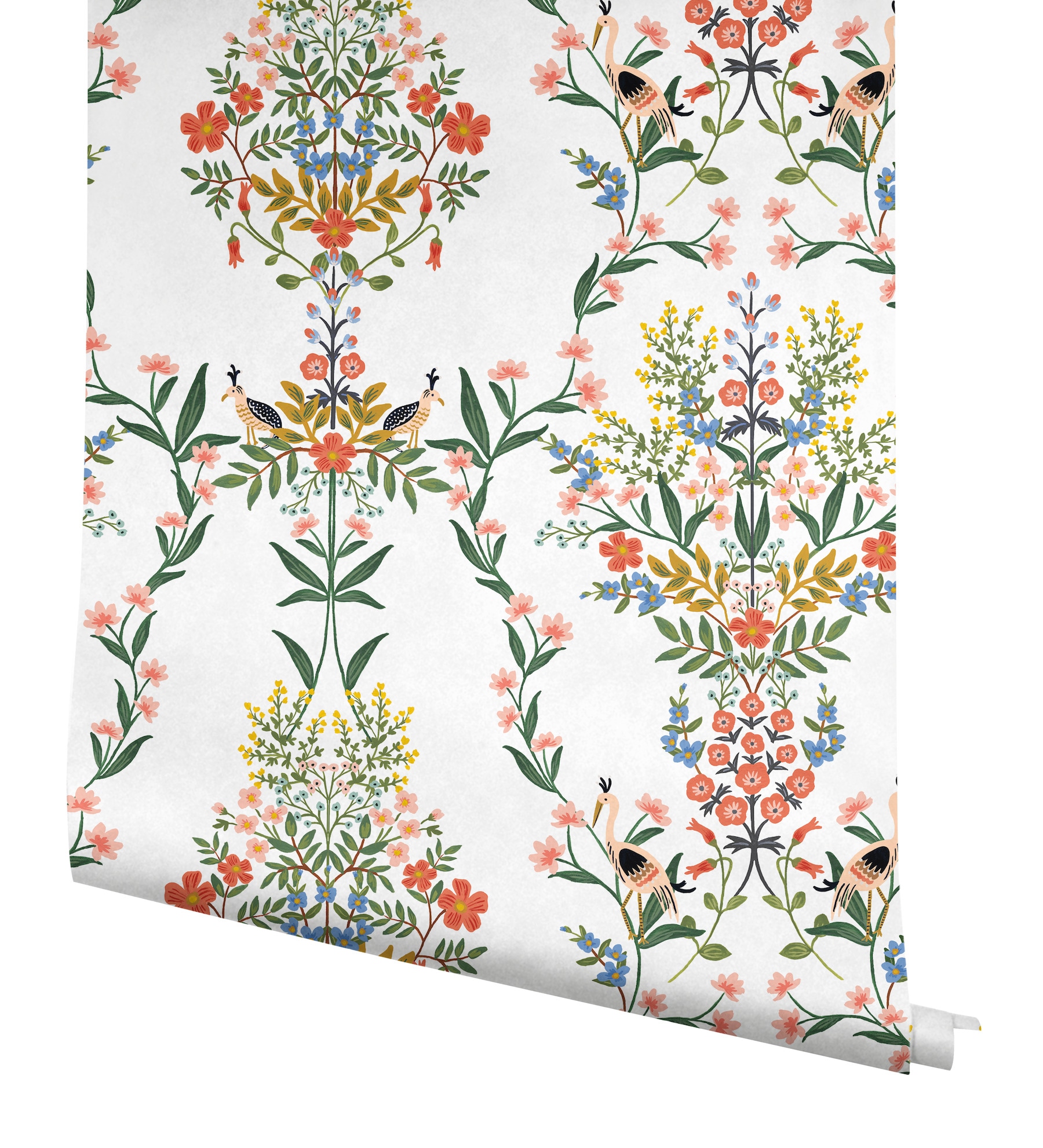 York Wallcoverings PSW1327RL 45-Sq. Feet White Non-woven Ivy/Vines Self-adhesive Peel and Stick Wallpaper