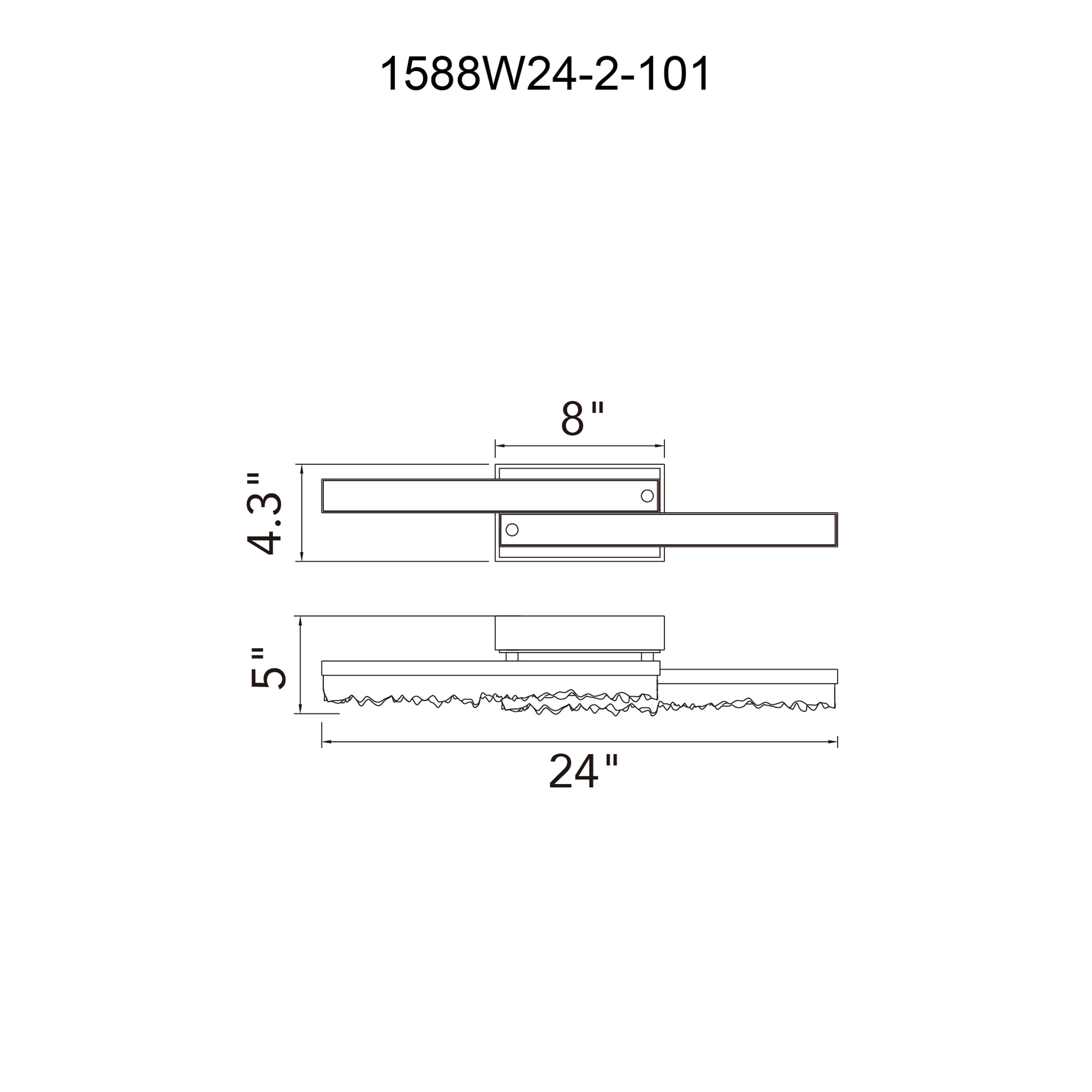 CWI Lighting 1588W24-2-101 b089995 - View #11