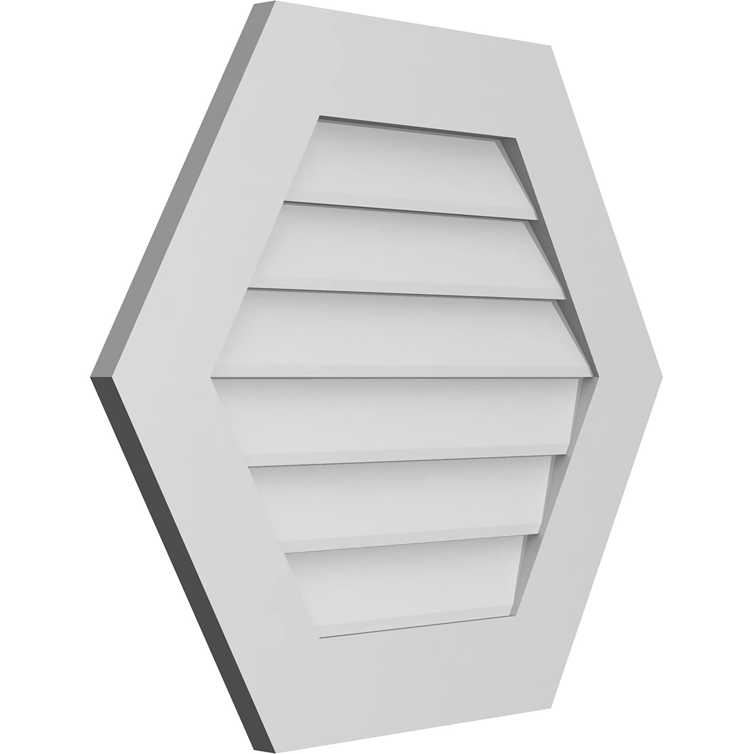 Ekena Millwork GVPHP28X2401SN Gable-Vents - View #2