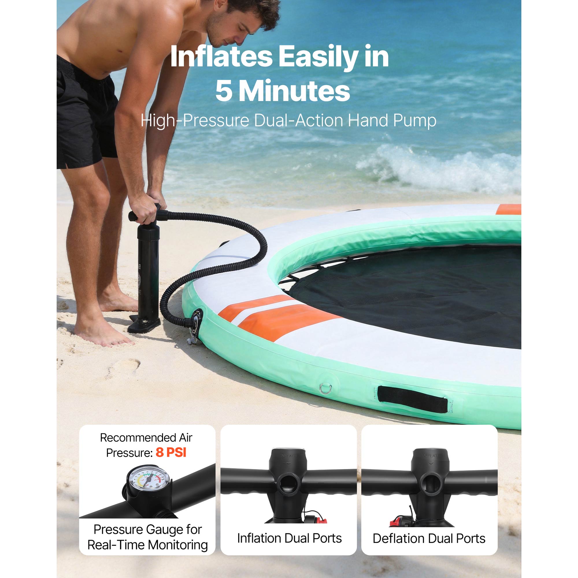 VEVOR SCCQFTYX10FT17598V0 Pool-Toys-Floats - View #5
