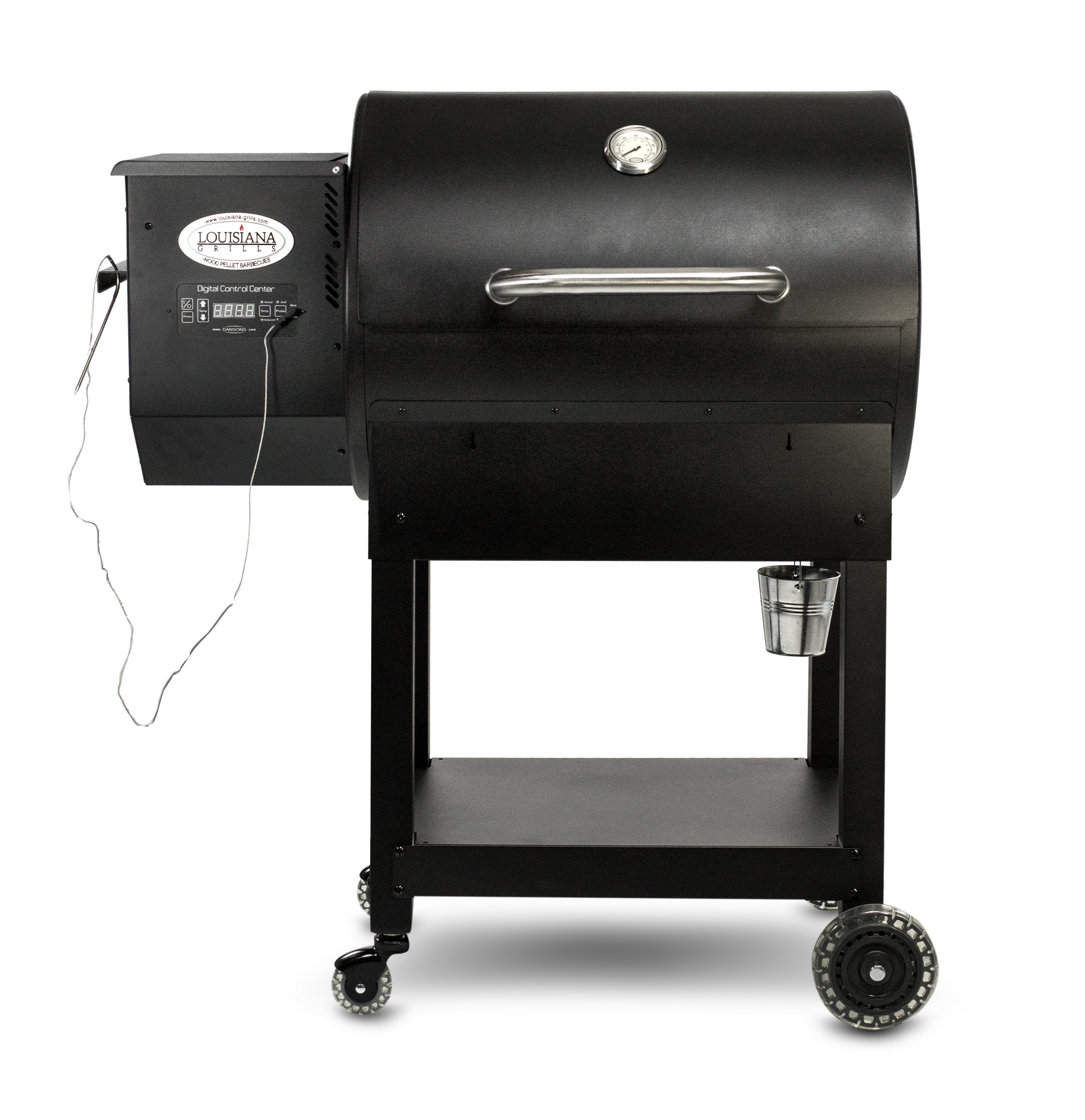Louisiana Grills Wood Pellet 707-Sq. in Black Pellet Grill