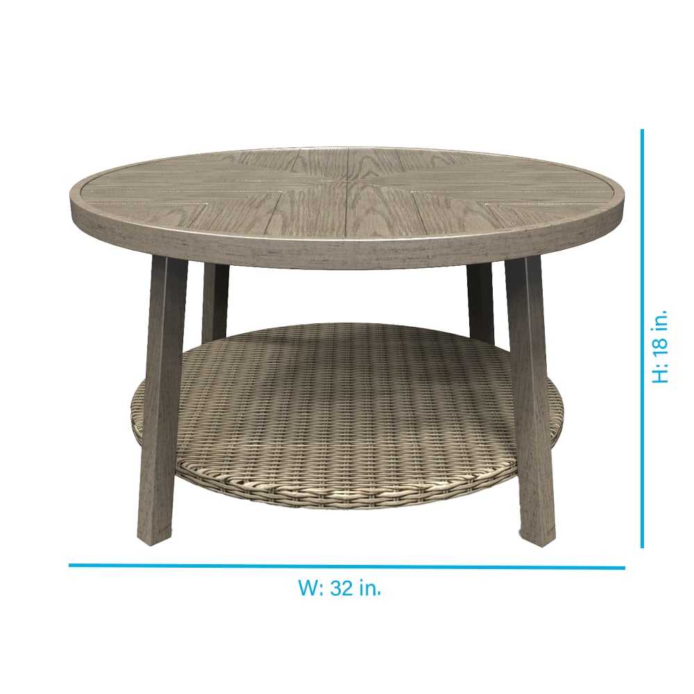 allen + roth LOS23022-CT32325 Patio-Tables - View #5