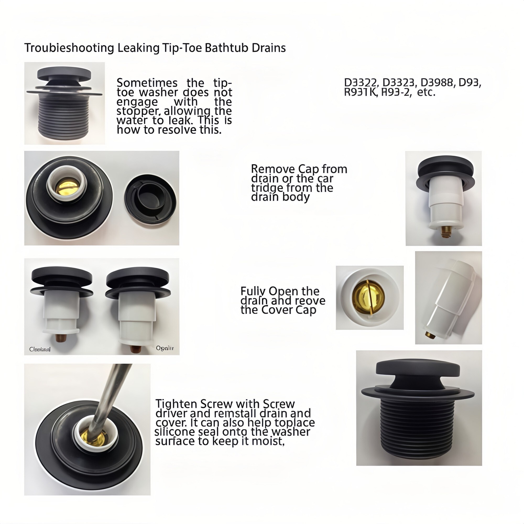 Numhew NHSEAN9701 Tub-Drain - View #6