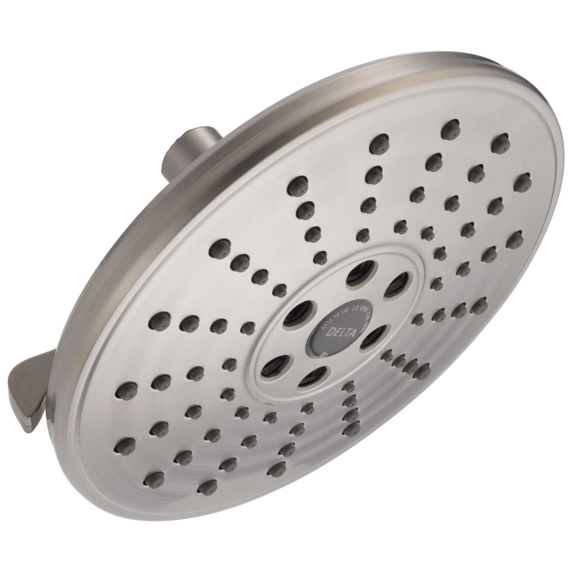 Delta 52688-SS-PR 3.0 -Spray Lumicoat Stainless 7.6875-in Round Fixed Shower Head 1.75 GPM
