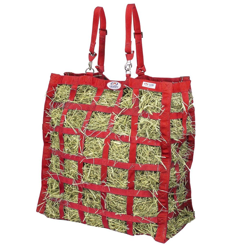 Derby Originals 71-7142-RD-LW 15 Pound(s) Red Nylon Hay bag