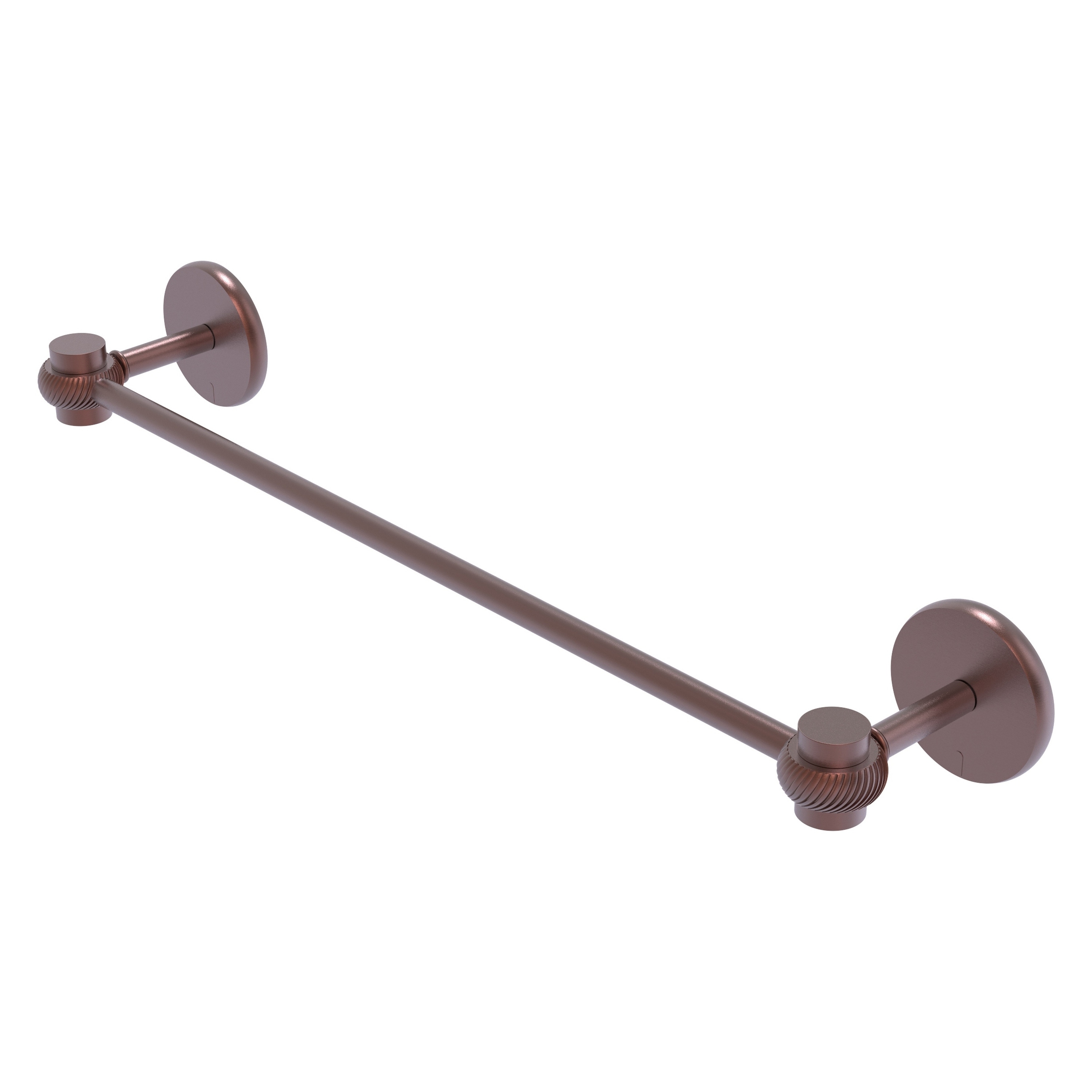 Allied Brass 7131T/30-CA Satellite Orbit One 30-in Antique Copper Wall mount Single Towel Bar