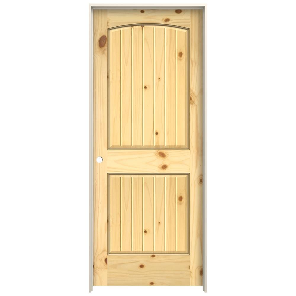 Knotty pine 30-in x 80-in Prehung Interior Doors at Lowes.com