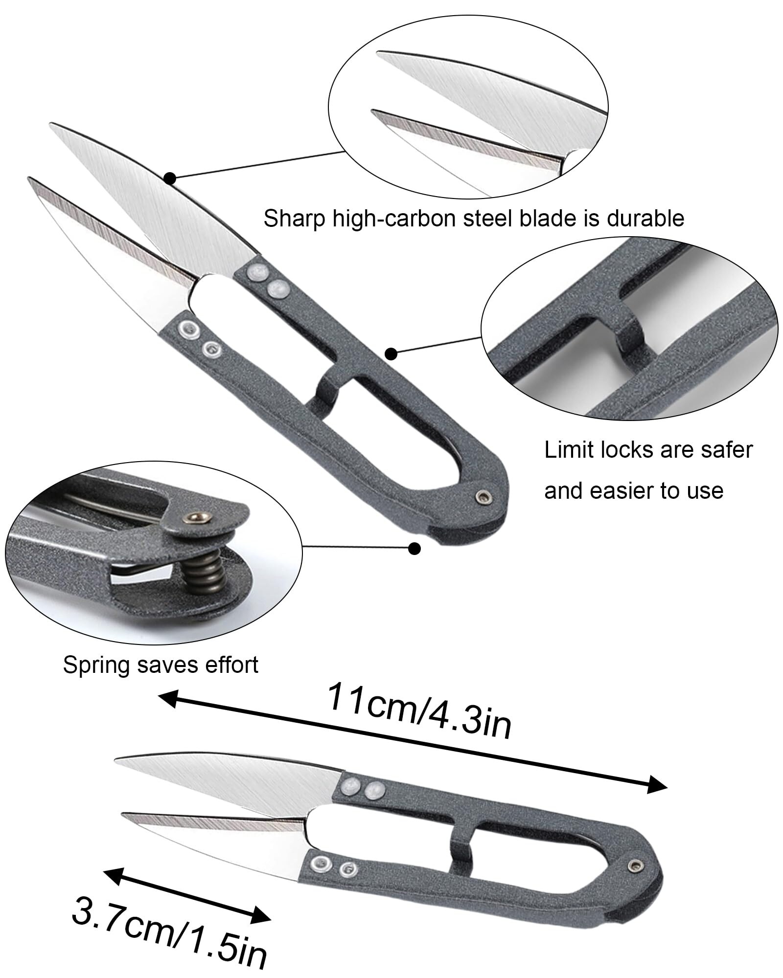 Etokfoks LET3CGK6A Floral-Scissors-Snips - View #2