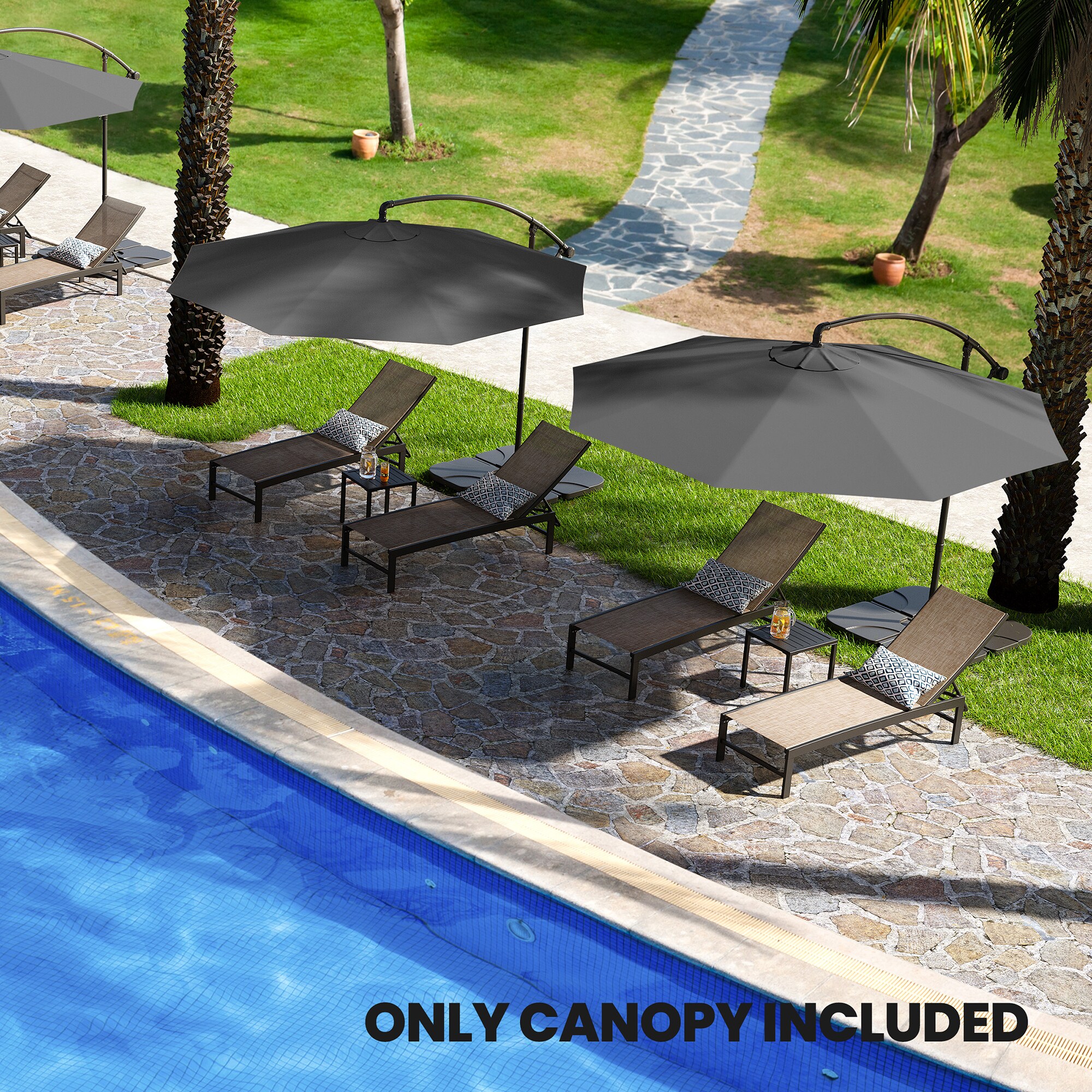 Crestlive Products CL-UC001BRN Patio-Umbrella-Accessories - View #9