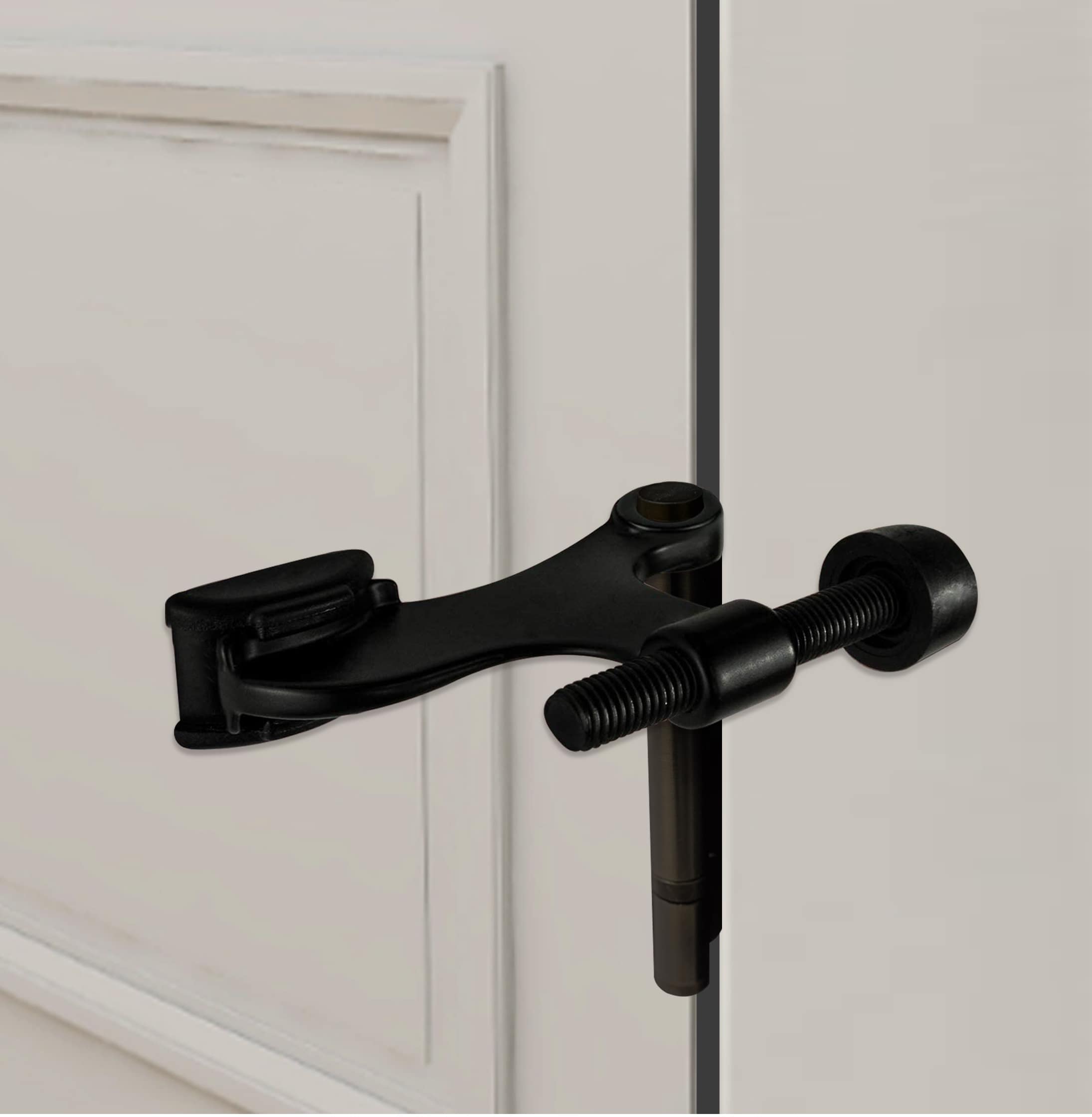 RELIABILT 1-3/4-in Black Hinge Pin Door Stop in the Door Stops department  at