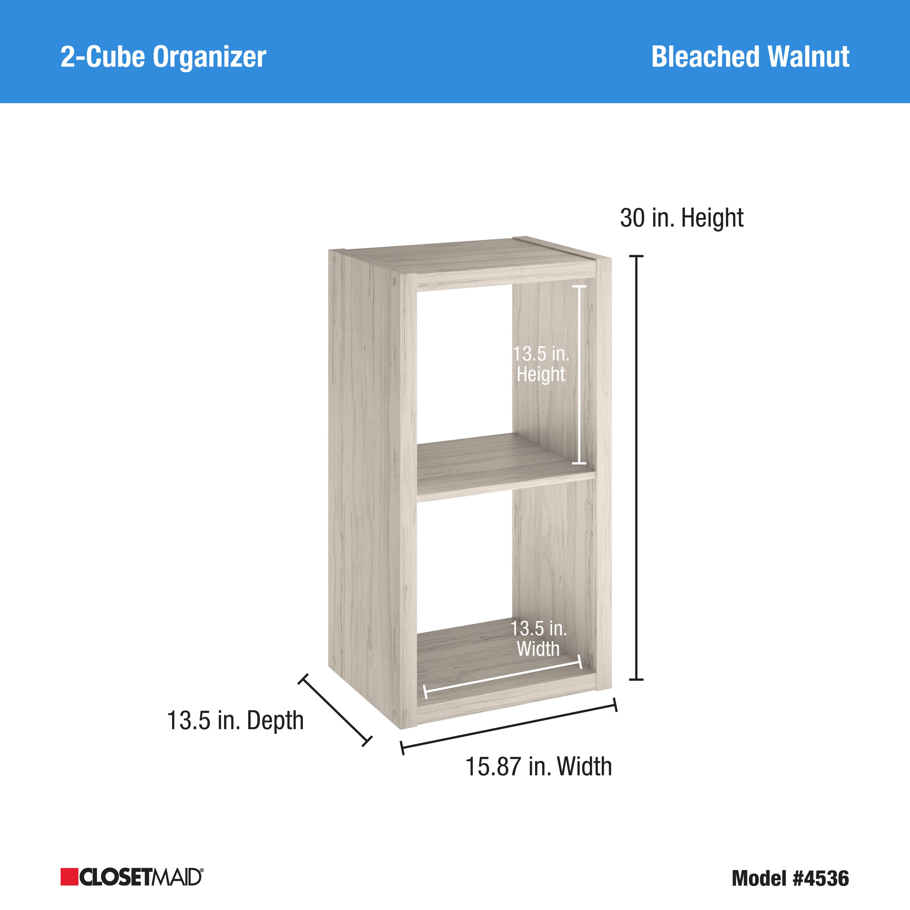 ClosetMaid 453600 Laminate-Storage-Cubes - View #4
