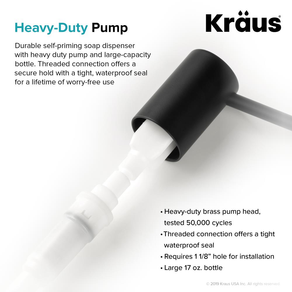 Kraus KSD-43MB Soap-Lotion-Dispensers - View #2