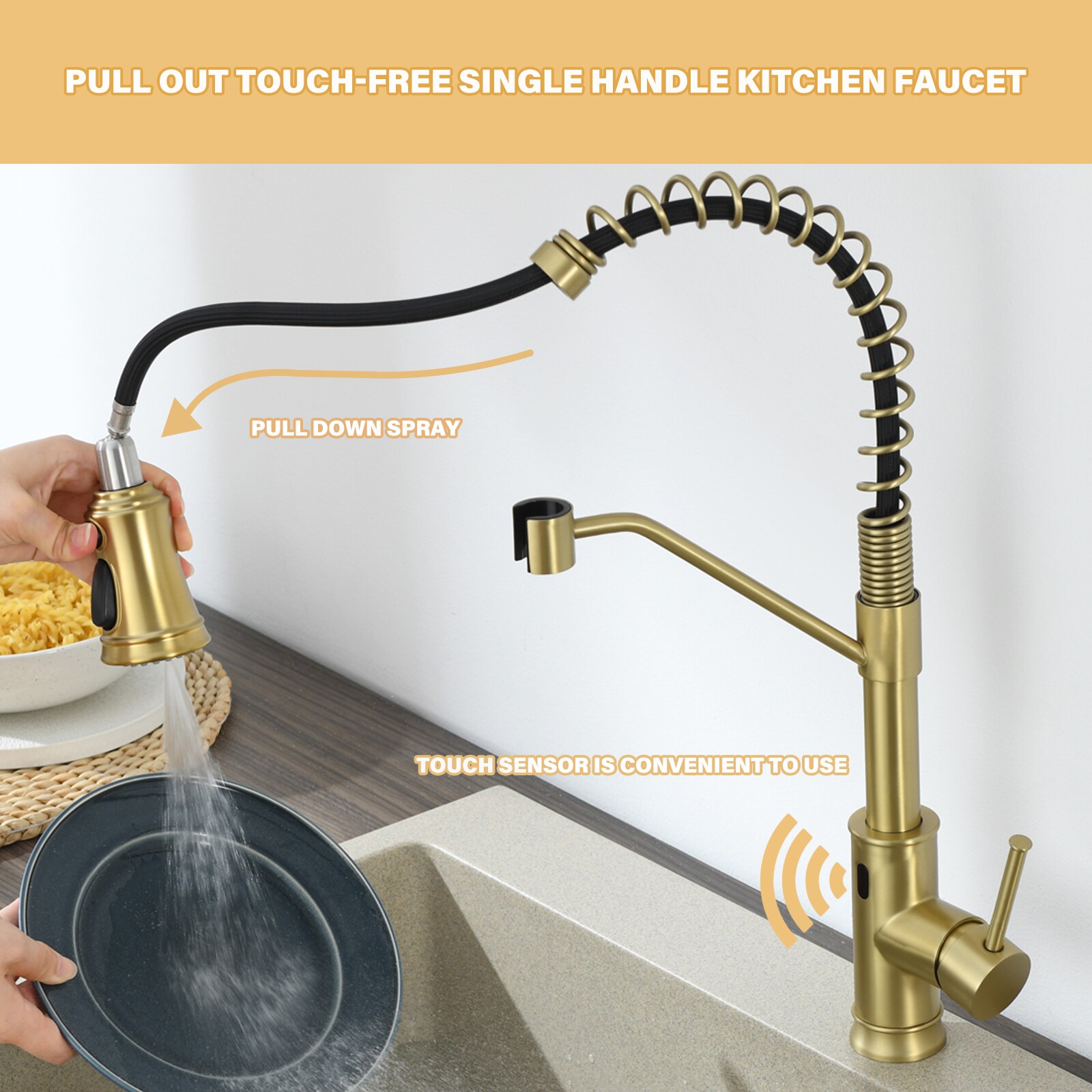 Flynama RB-QY-022YB Kitchen-Faucets - View #7