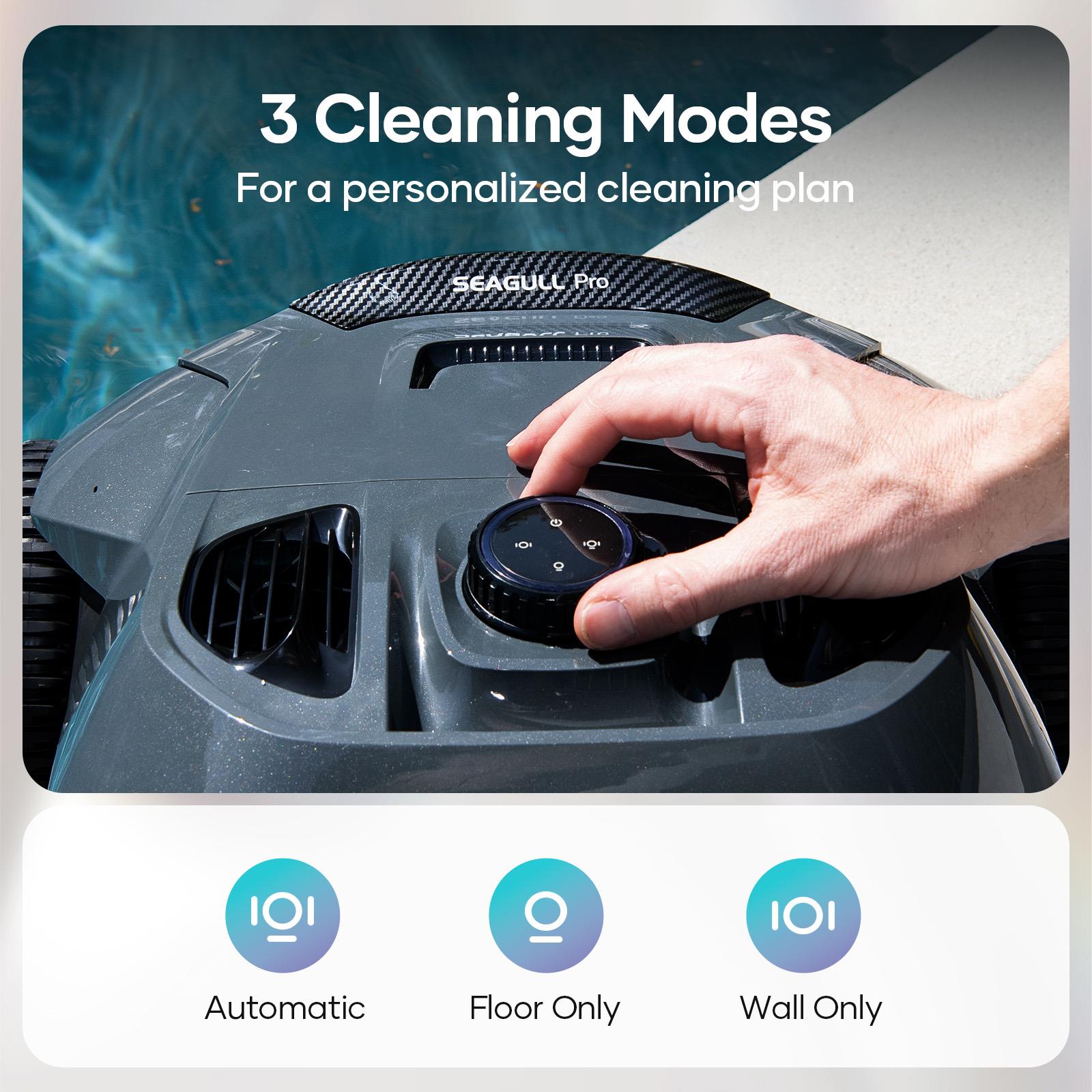 Aiper SG Pro 7.1in Robotic Pool Vacuum in the Pool Vacuums department