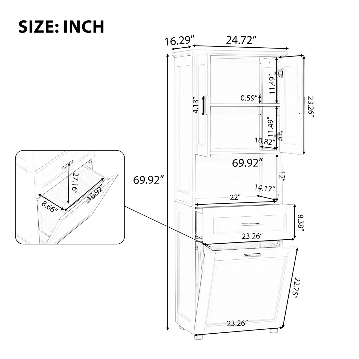 GZMR GZ1660-K-WA Utility-Storage-Cabinets - View #13