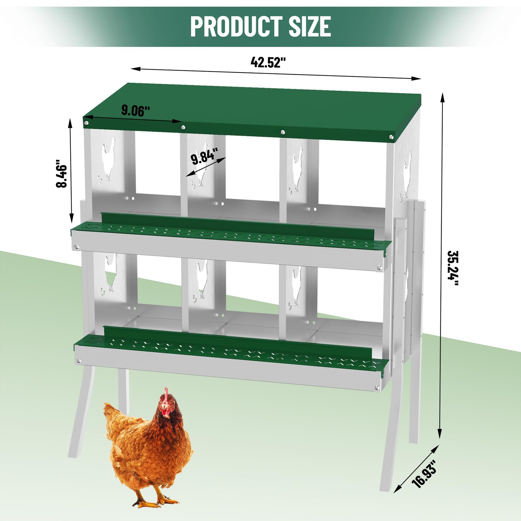 DEXSO ENCOREPHOBA6466 Chicken-Coops-Rabbit-Hutches - View #2