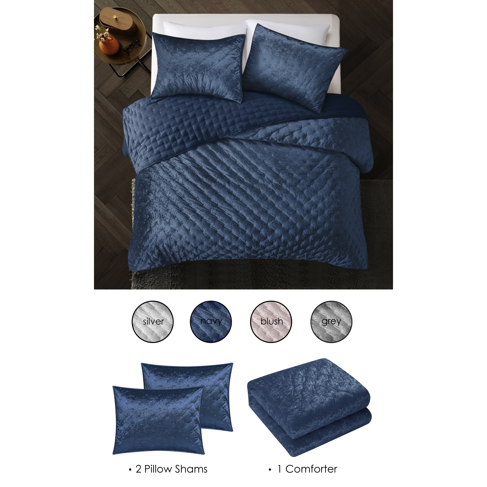 Grace Living GCS359-02NYQ-LS Comforters-And-Bedspreads - View #3