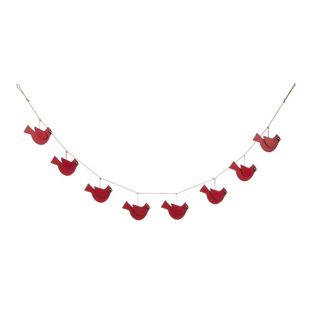 Glitzhome 2010300014 Indoor 6-Feet Ornament Artificial Garland