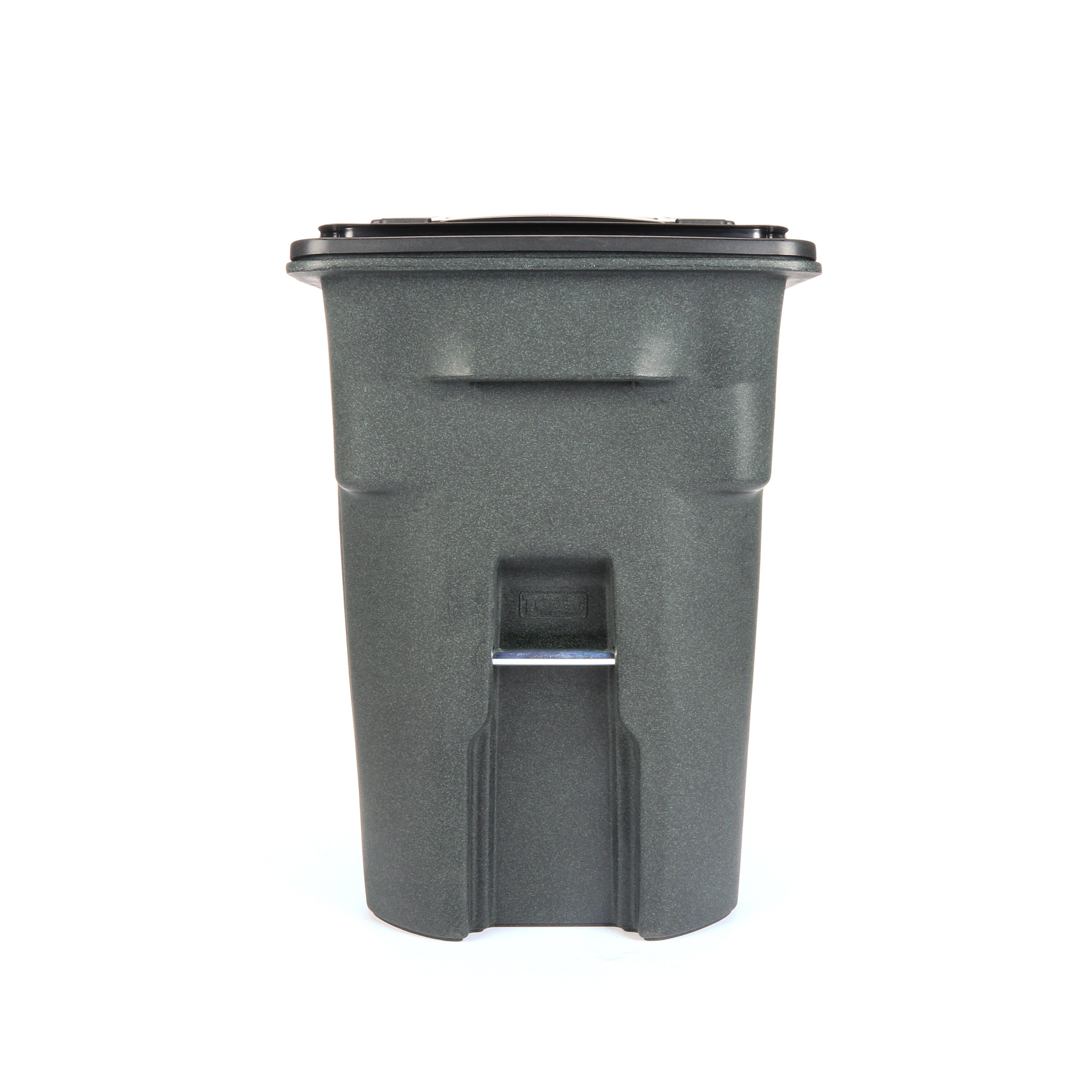 Toter 96 Gallon Black Rolling Outdoor Garbage/Trash Can with