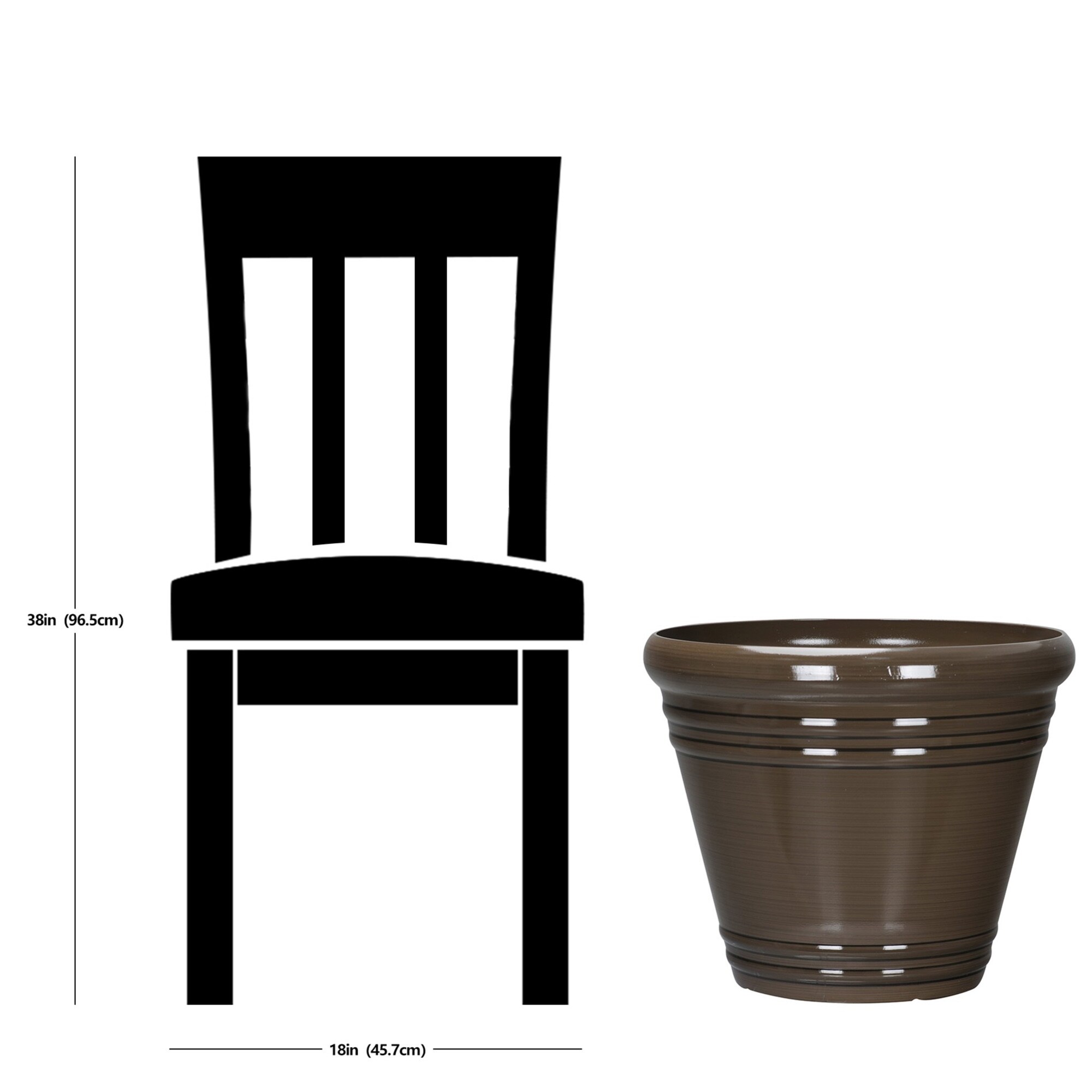 Style Selections PLC1622BNJ Planter-Window-Box - View #6