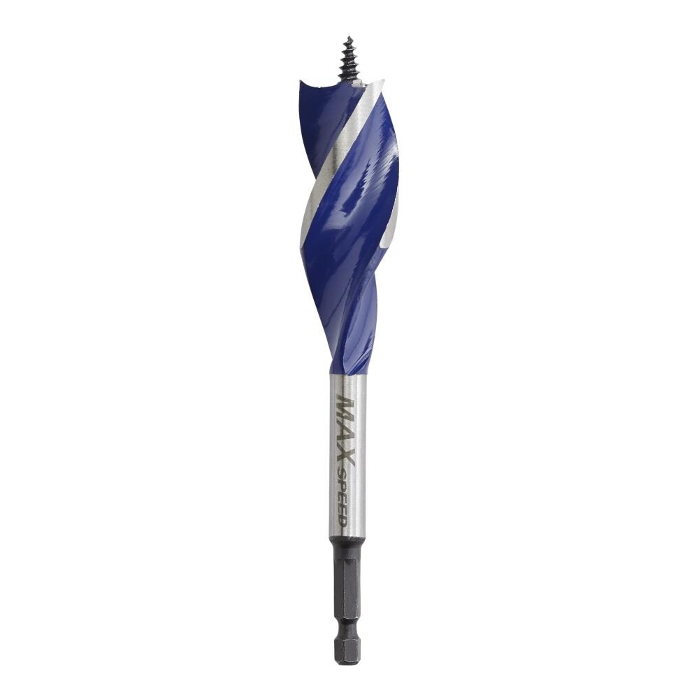 IRWIN 1-in X 6-in Woodboring Tri-flute Drill Bit In The Woodboring ...