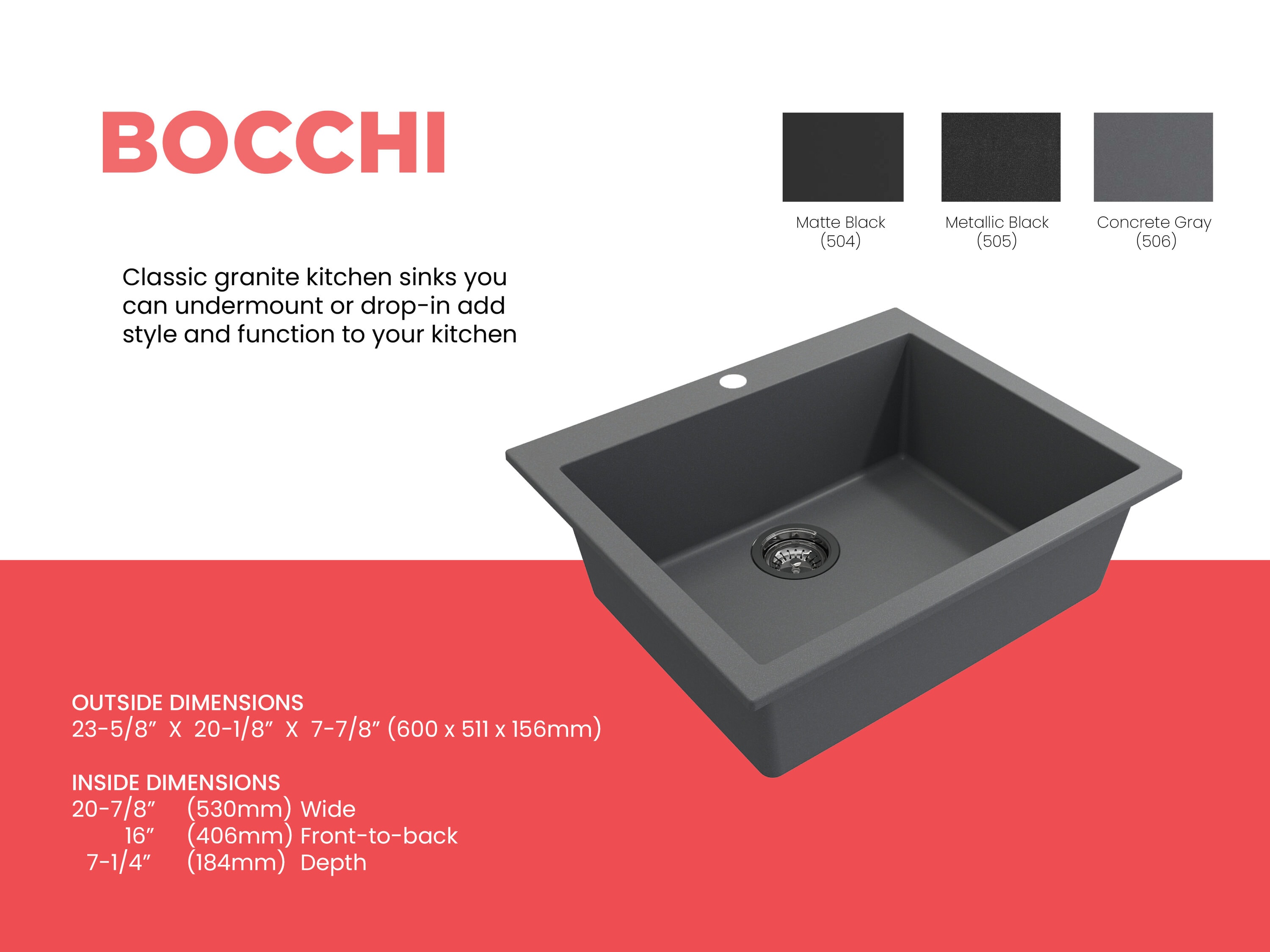 BOCCHI 1606-506-0126 Kitchen-Sinks - View #5