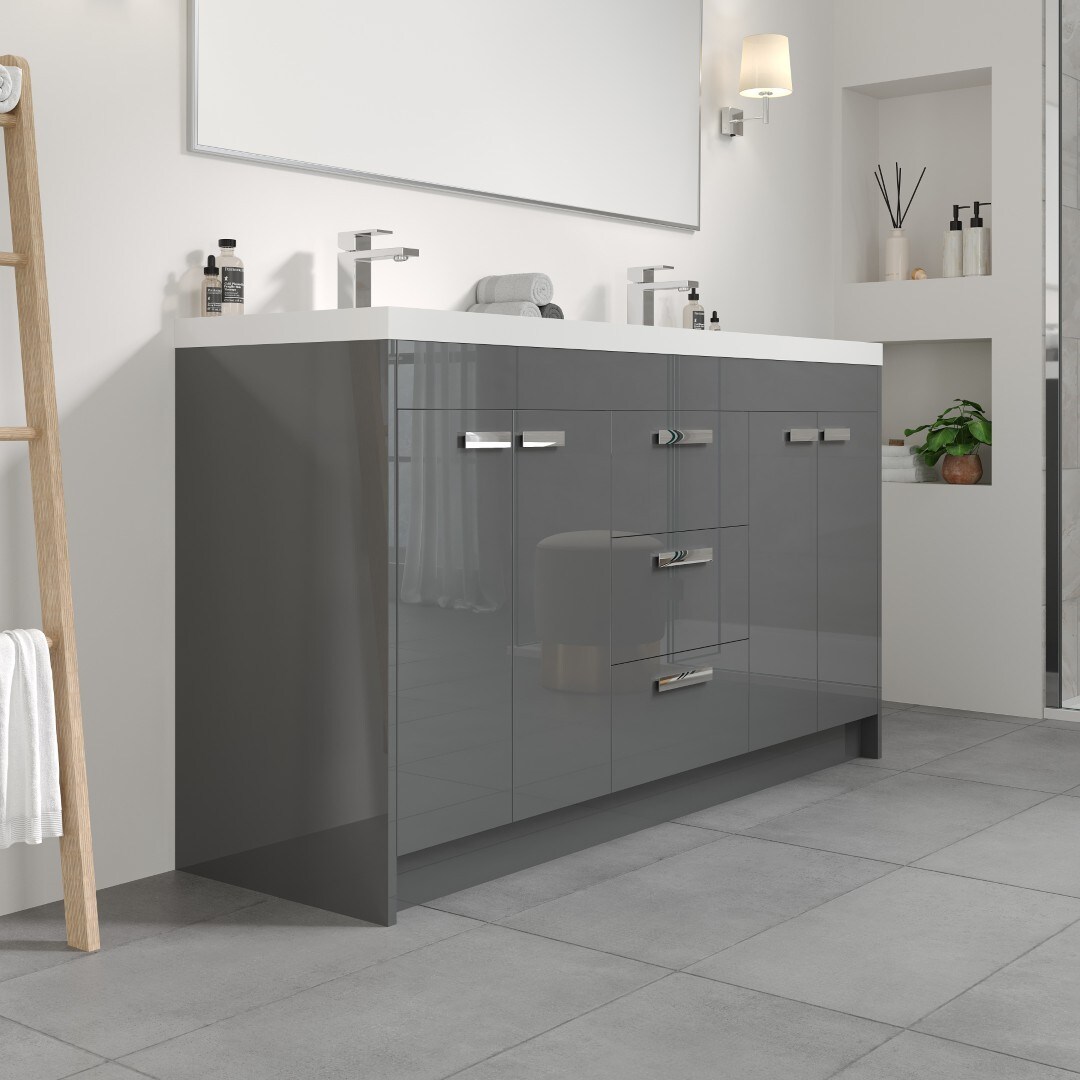 Eviva EVVN1500-8-60GR Bath-Vanity-Combo - View #2