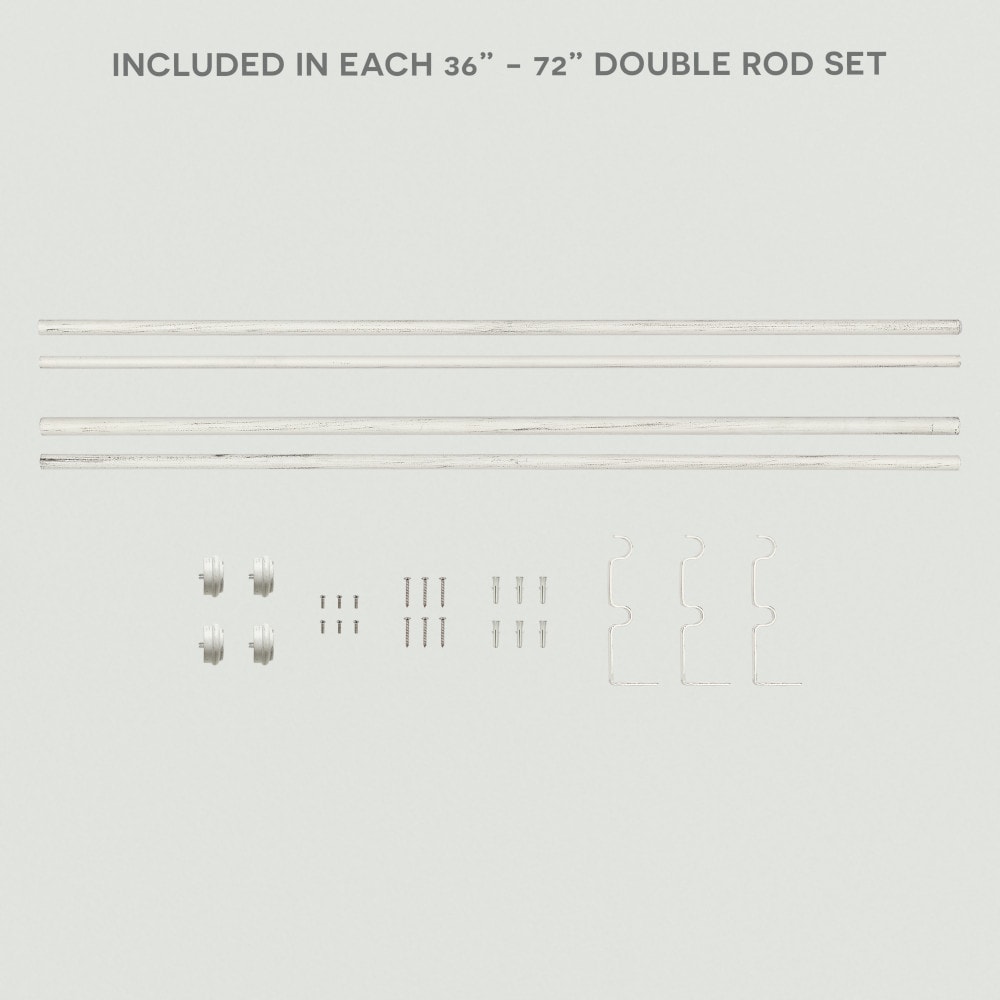 Exclusive Home ER1025-06 3672 Curtain-Rods - View #3