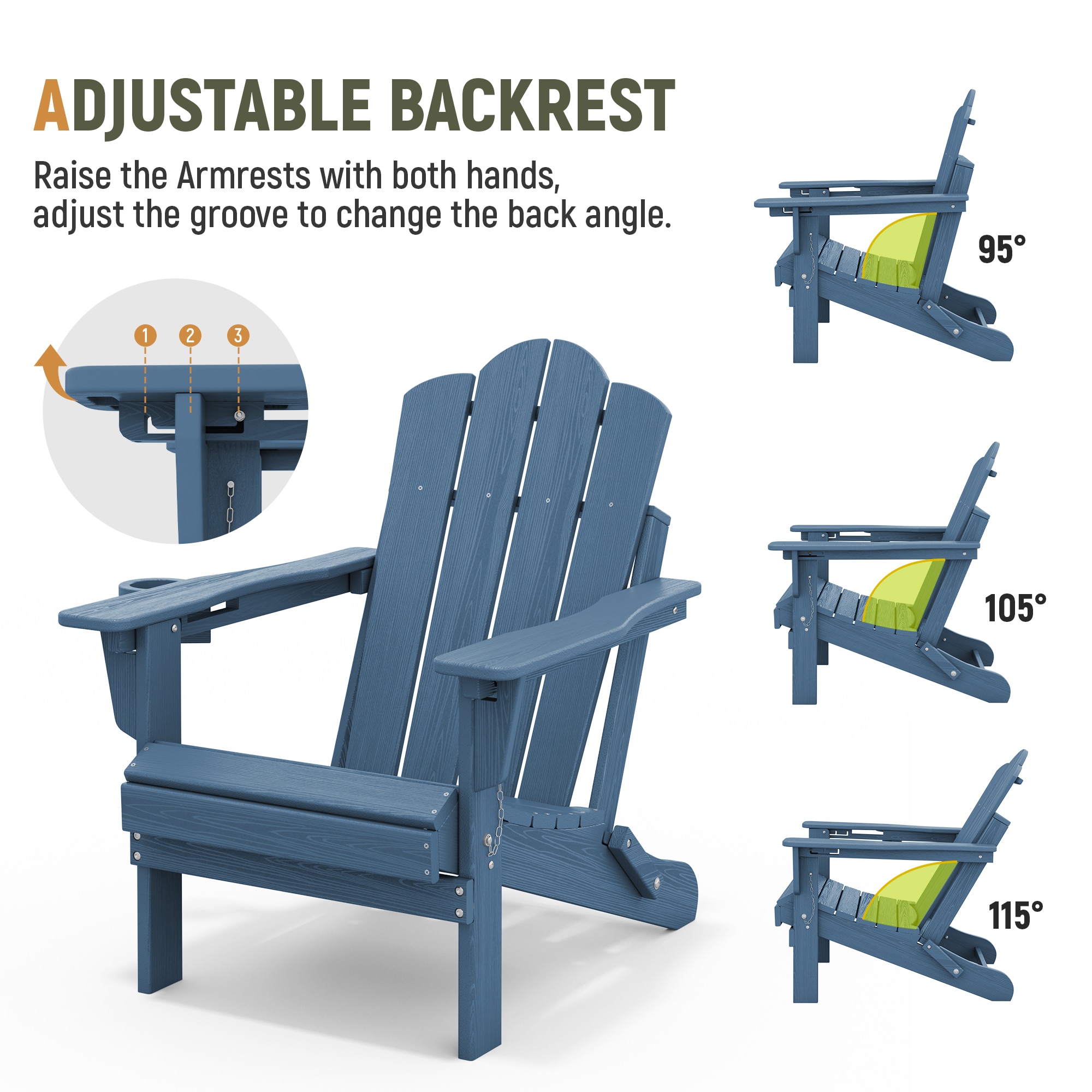 JEAREY YDTJY-NAVY Patio-Chairs - View #3
