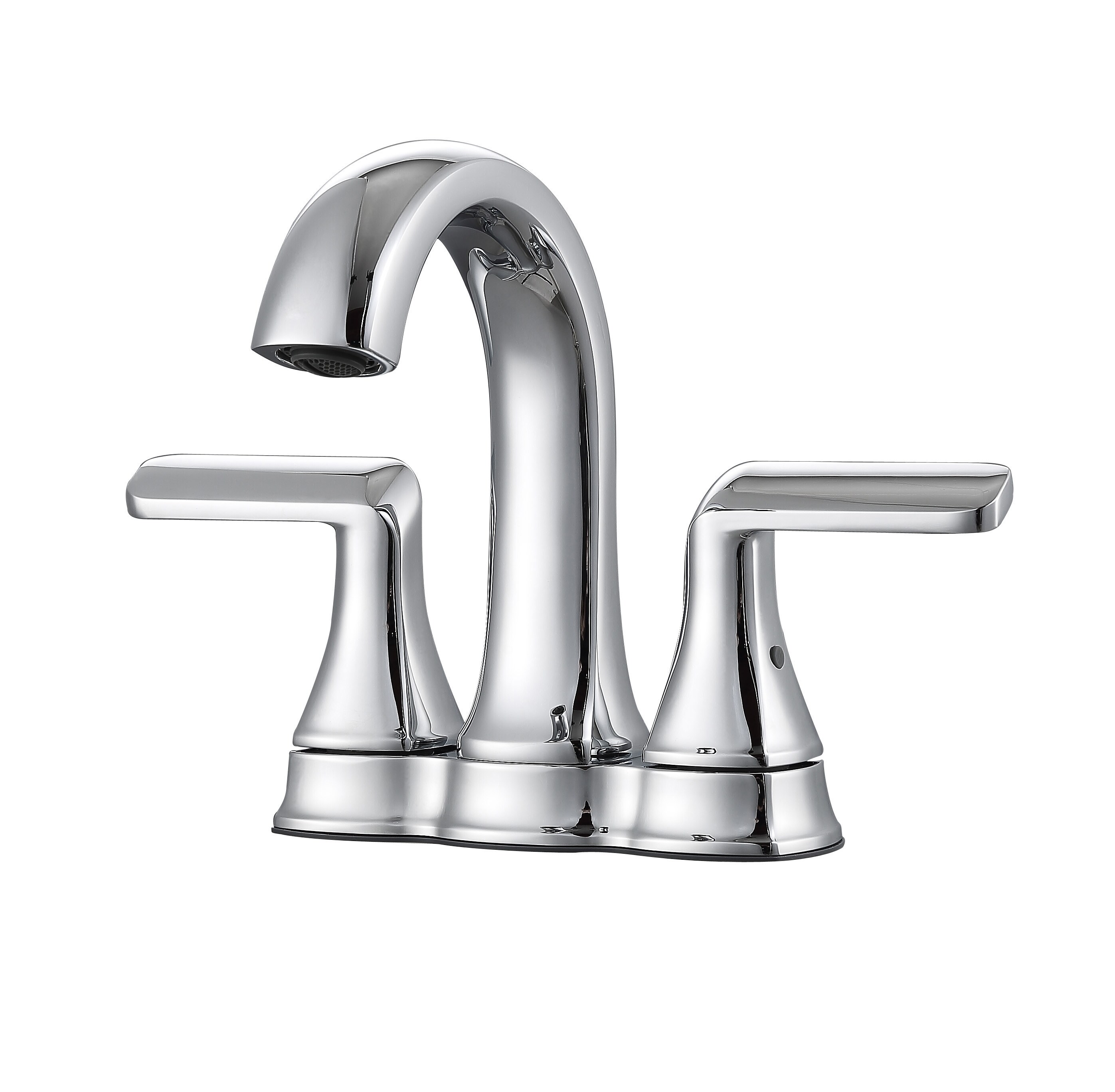 Ancona Arezzo Chrome 2-Handle 4-in Centerset Bathroom Sink Bathroom Sink Faucets department at Lowes.com