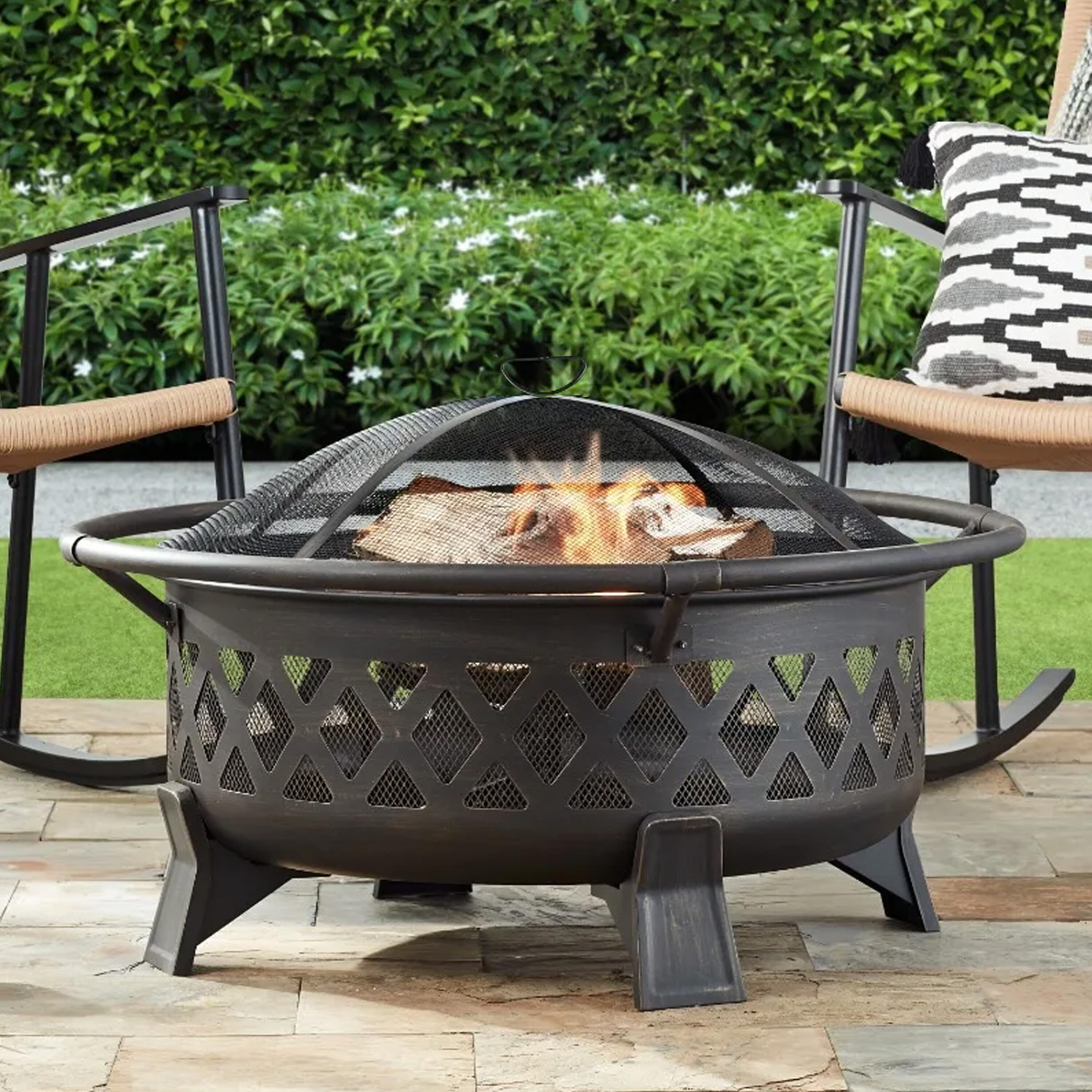 Four Seasons Courtyard 395498 Outdoor-Woodburning-Firepits - View #4